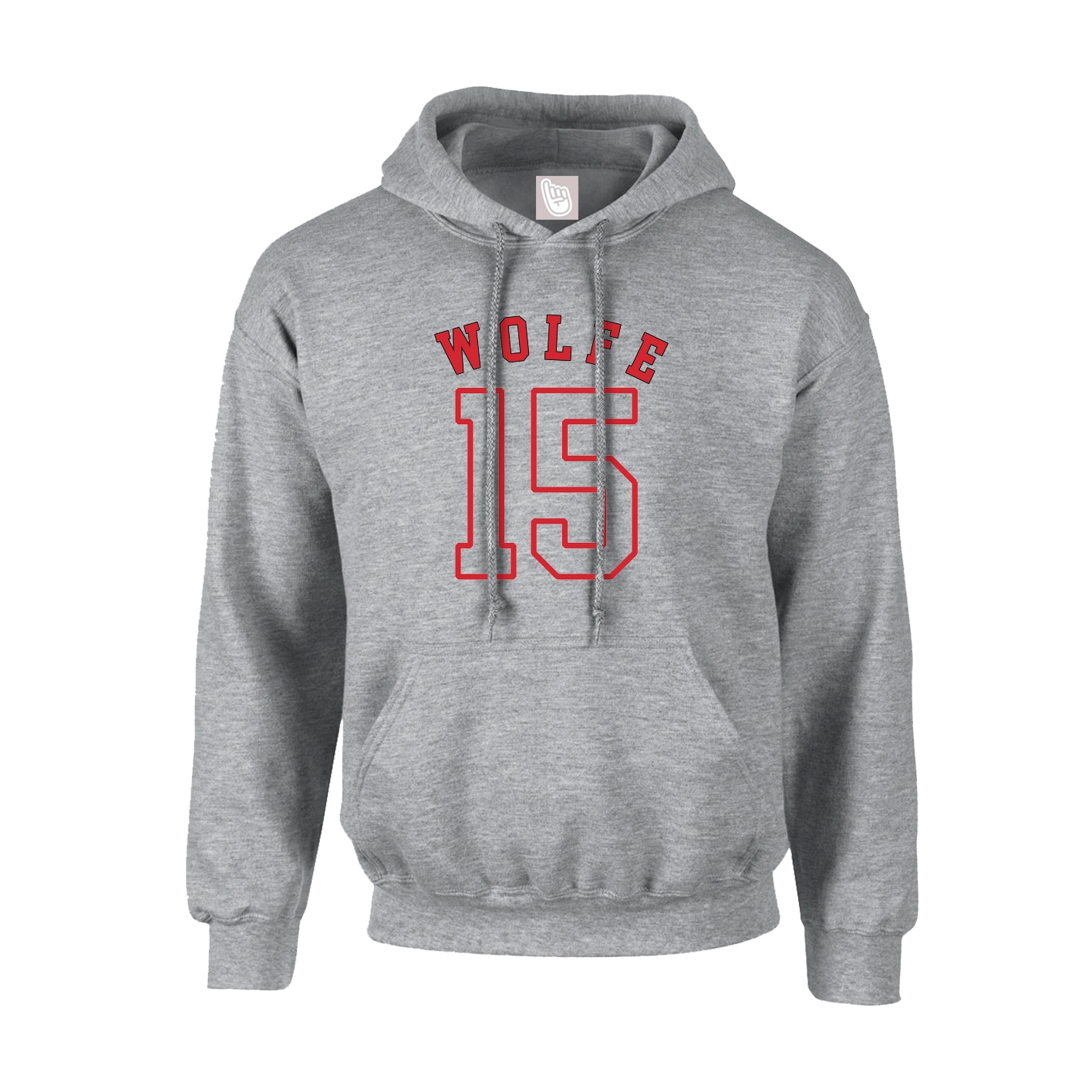 Youth Hoodie — Shirsey Arch in Grey