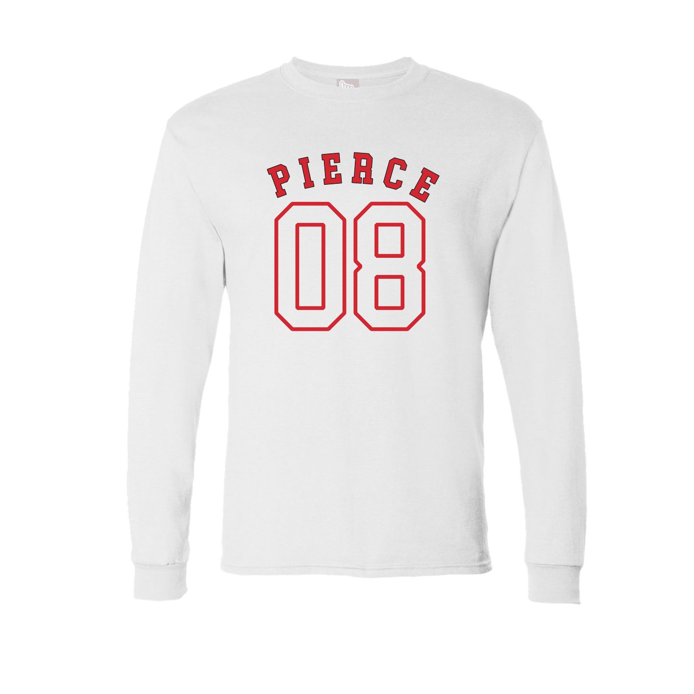 Long Sleeve Tee — Shirsey Arch in White