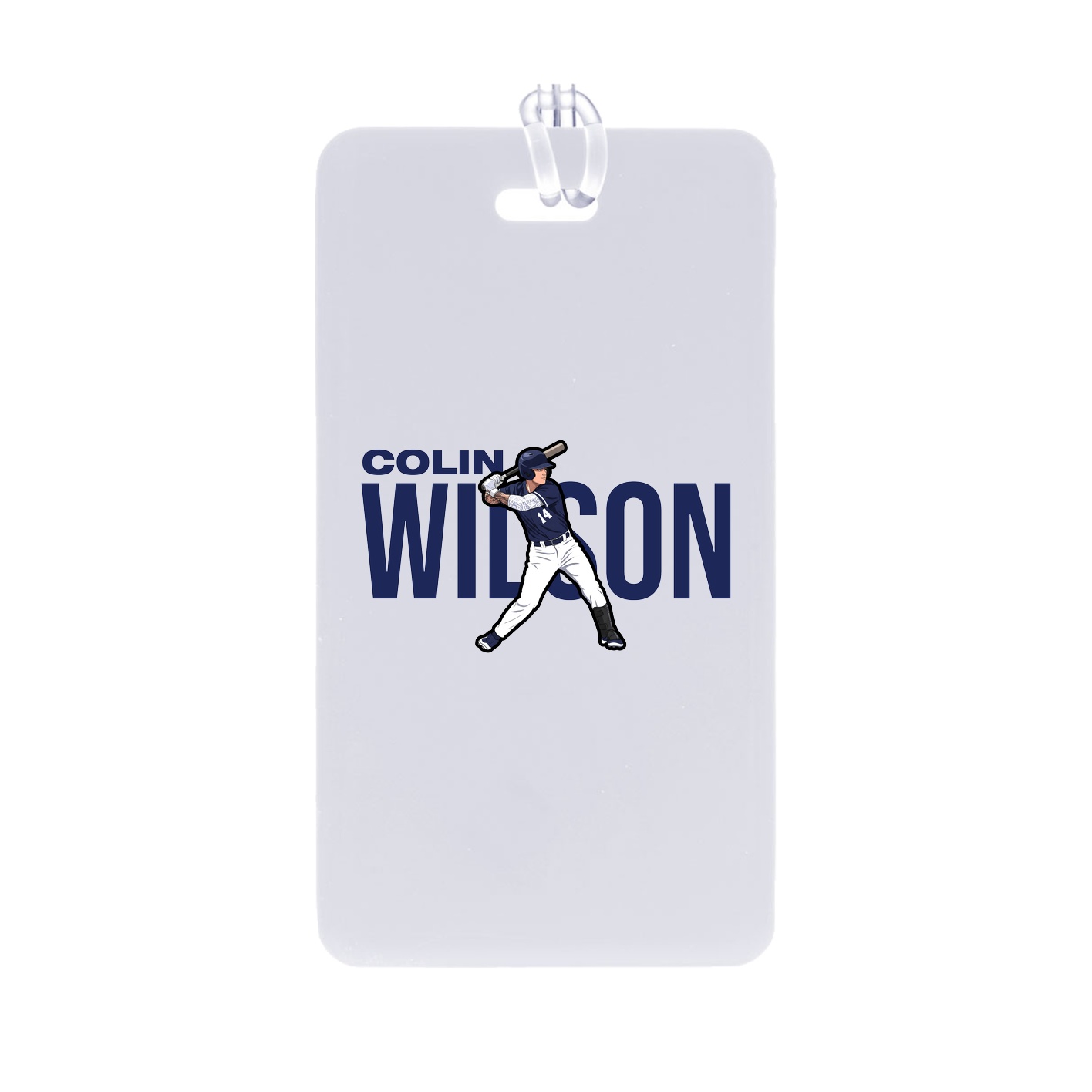 Bag Tag — Player Name in Classic