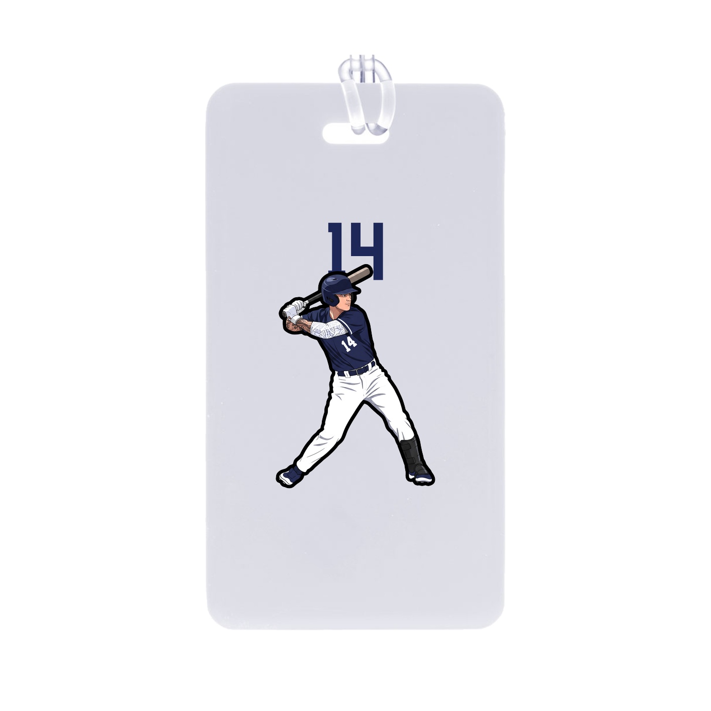 Bag Tag — Number Top in Classic