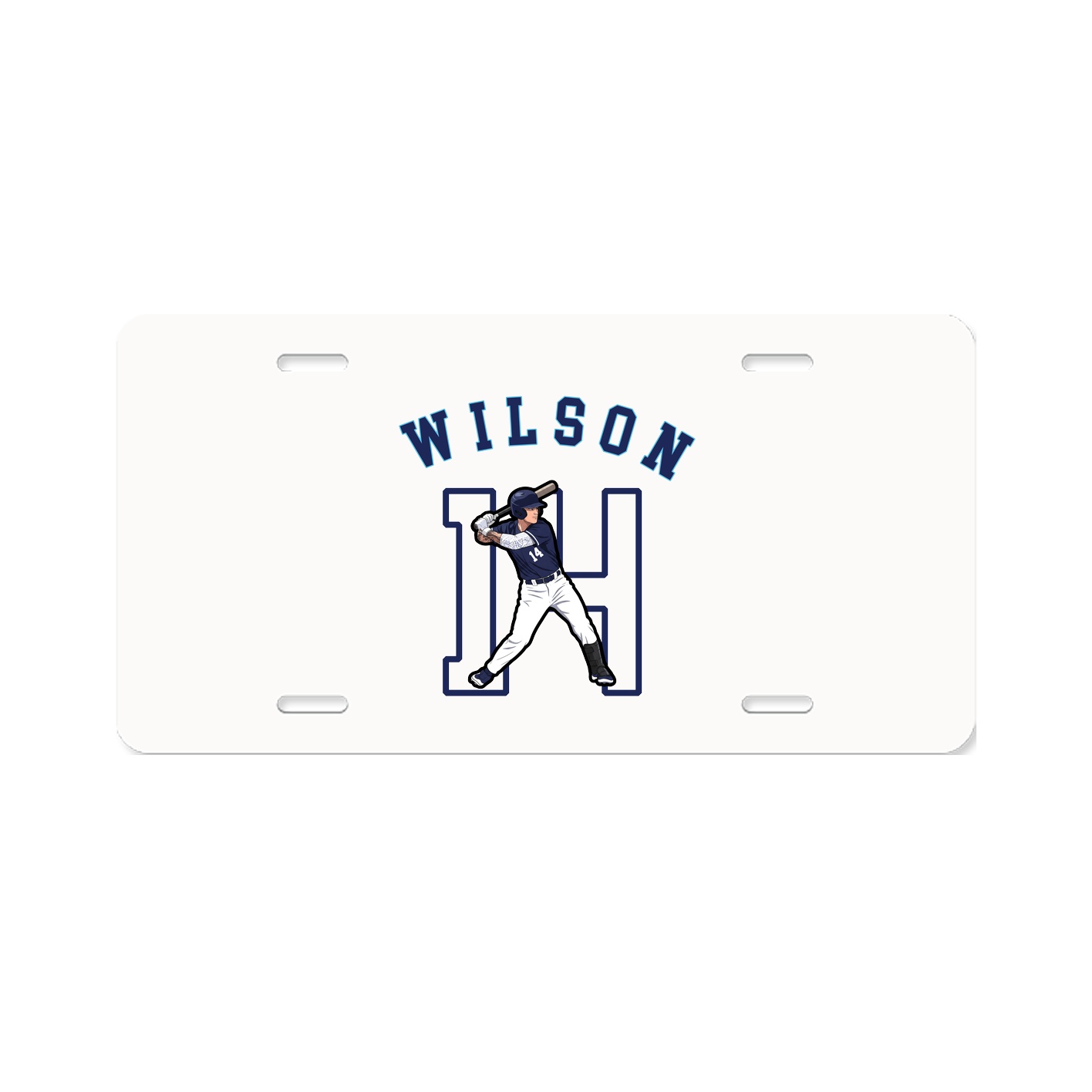 License Plate — Shirsey Arch in Classic