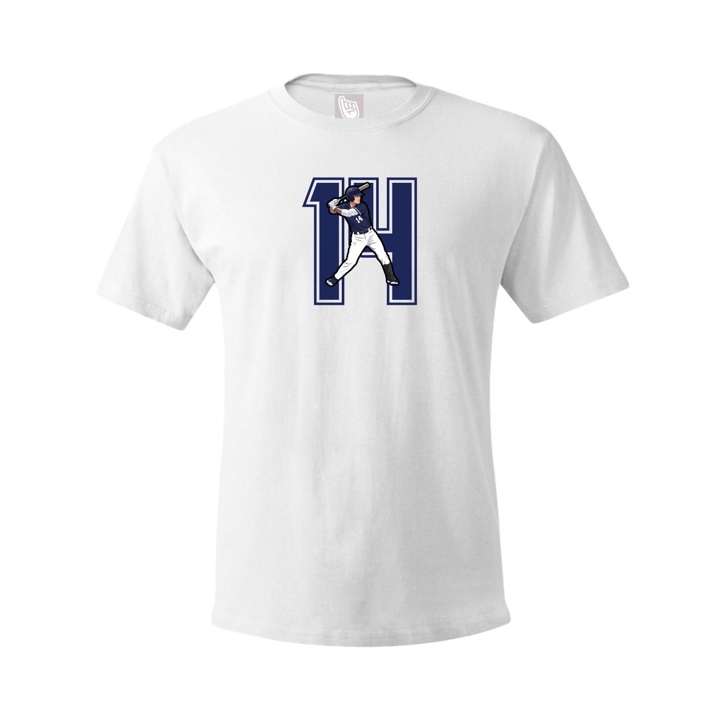 Tee — Number in White