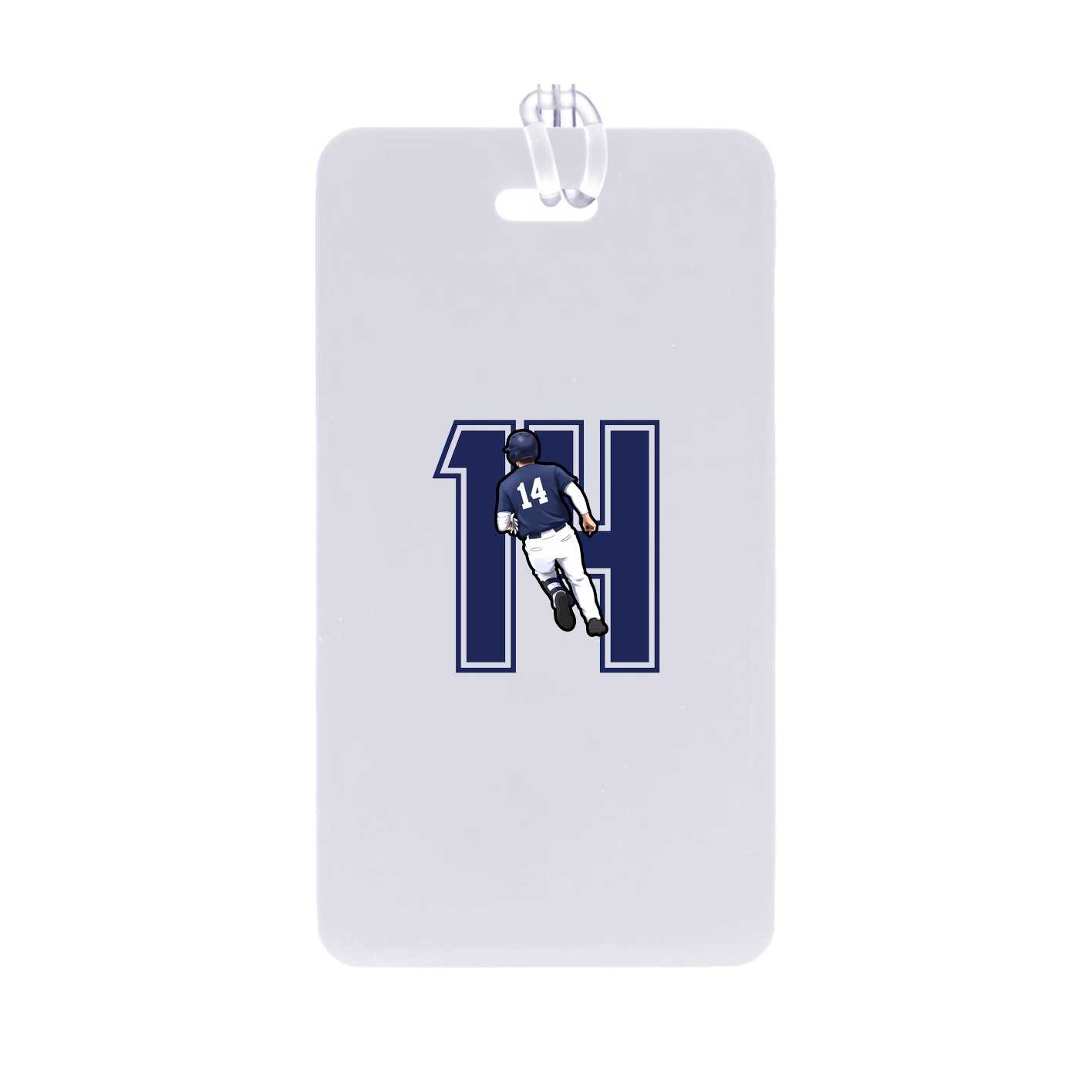 Bag Tag — Number in Classic