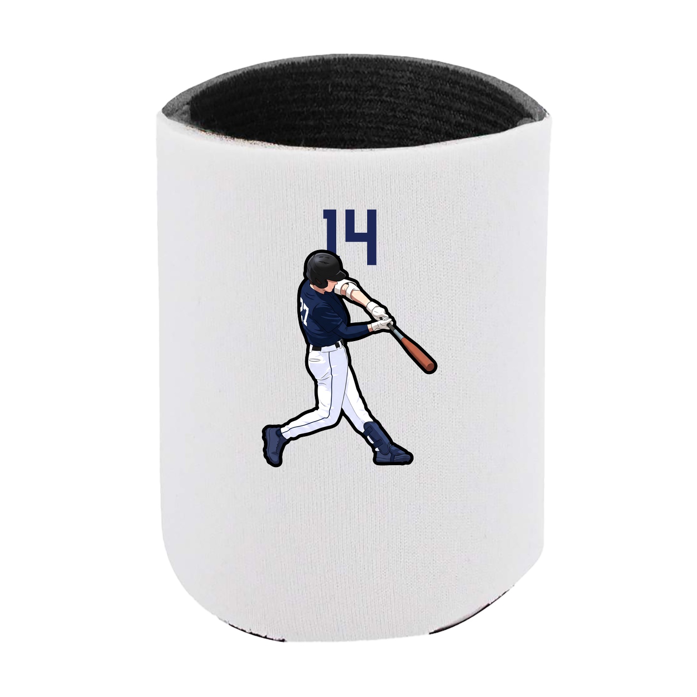 Can Holder — Number Top in White