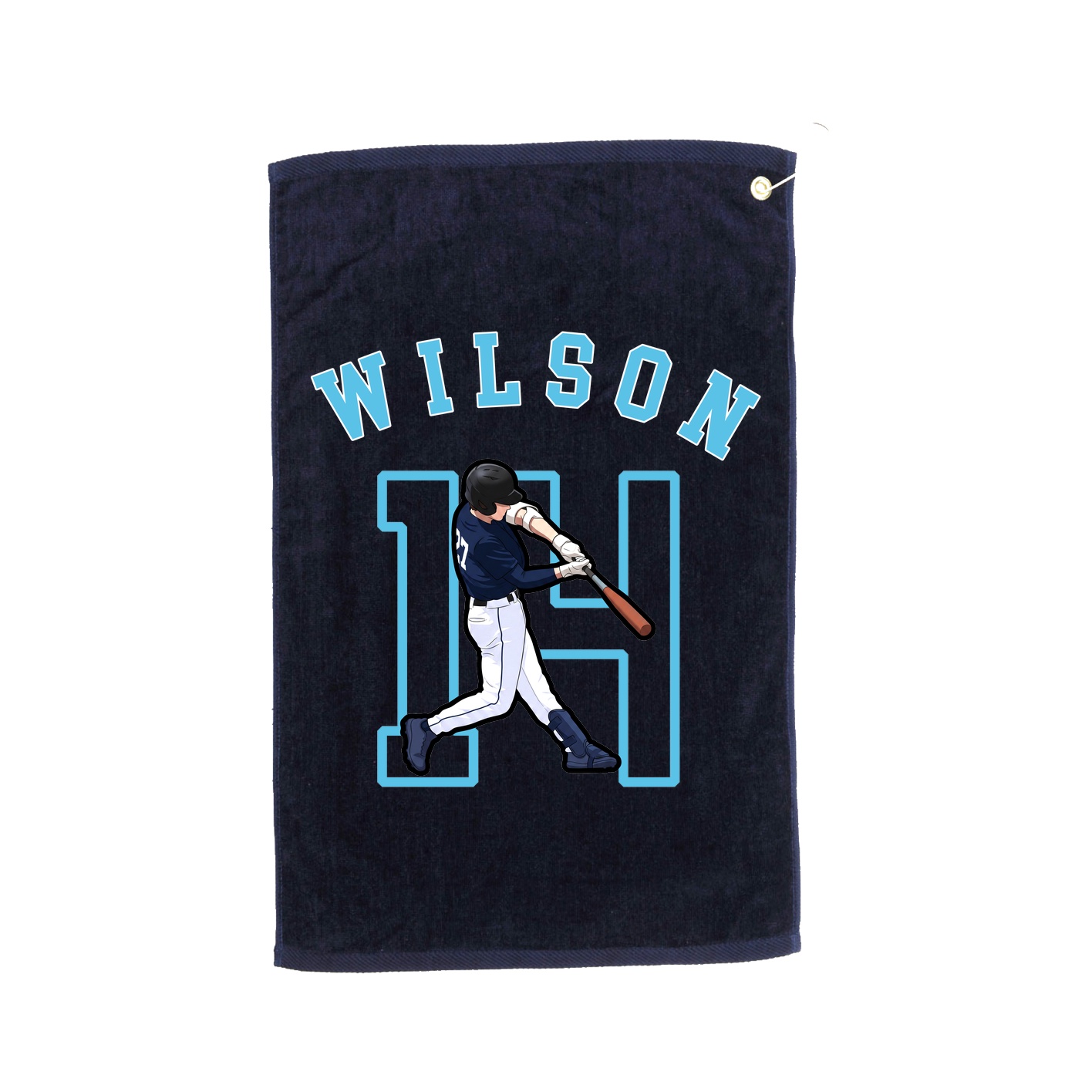 Golf Towel — Shirsey Arch in Navy