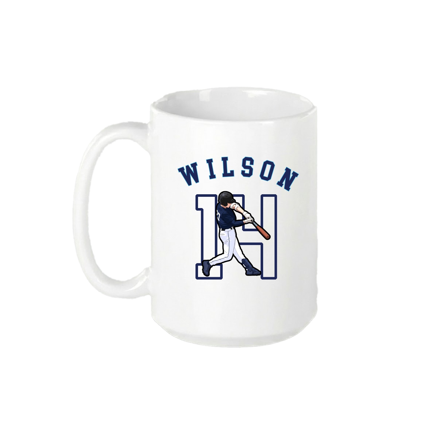 15oz Coffee Mug — Shirsey Arch in White