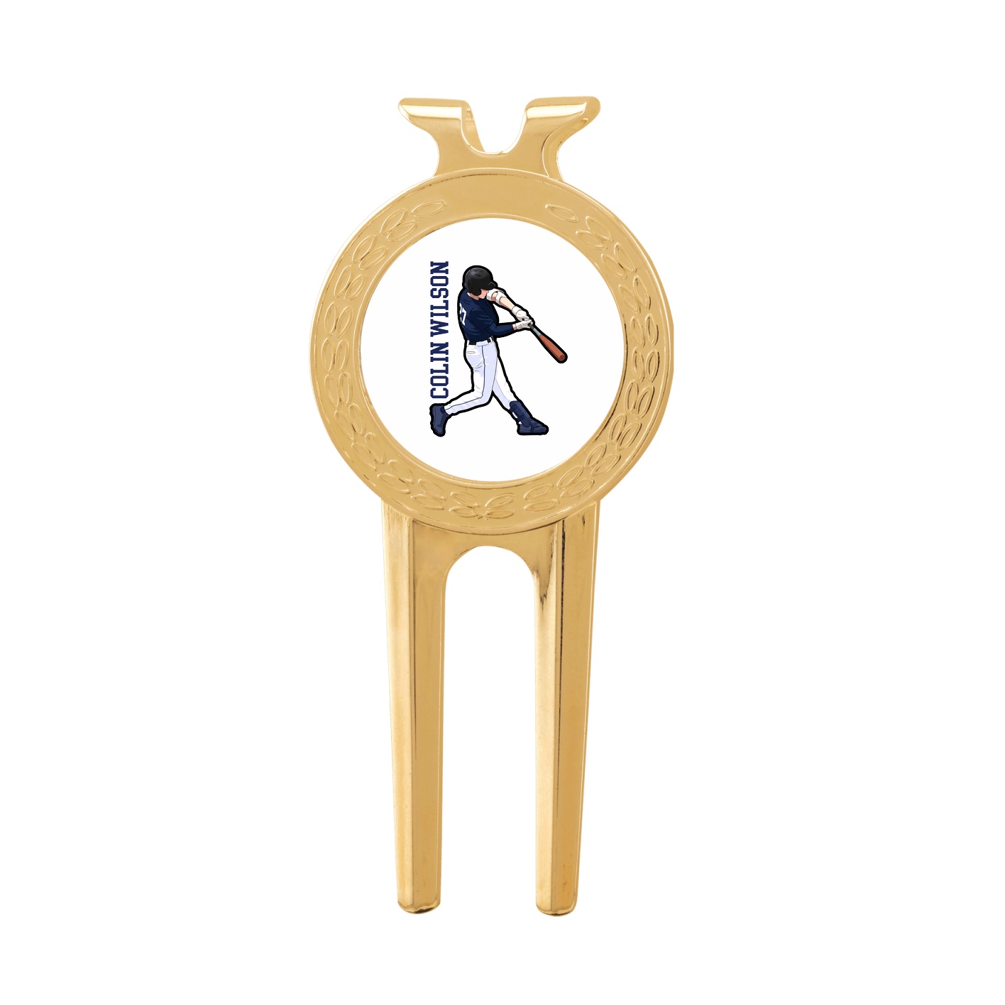 Divot Tool with Ball Marker — Name Vertical in Classic