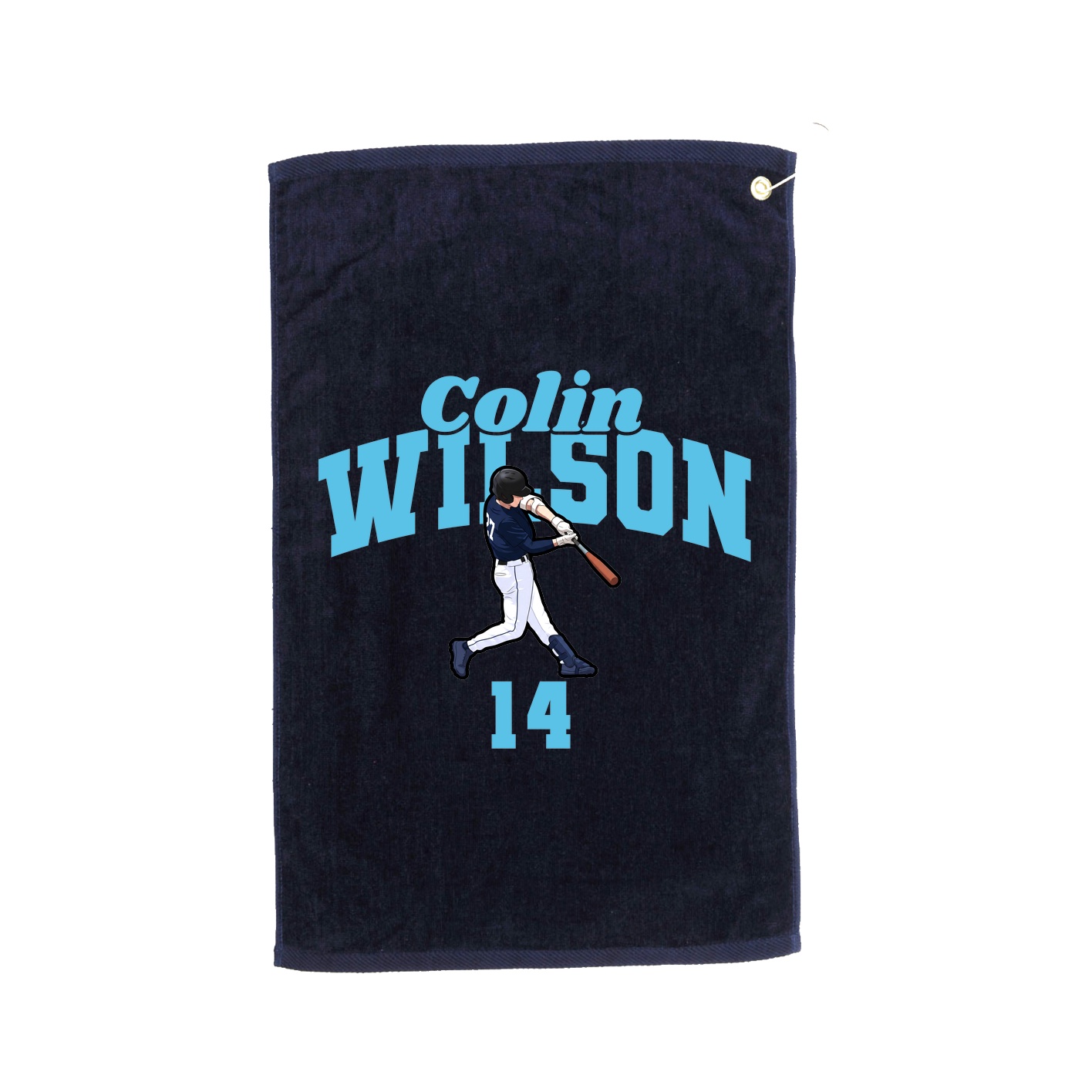 Golf Towel — Signature Arch in Navy