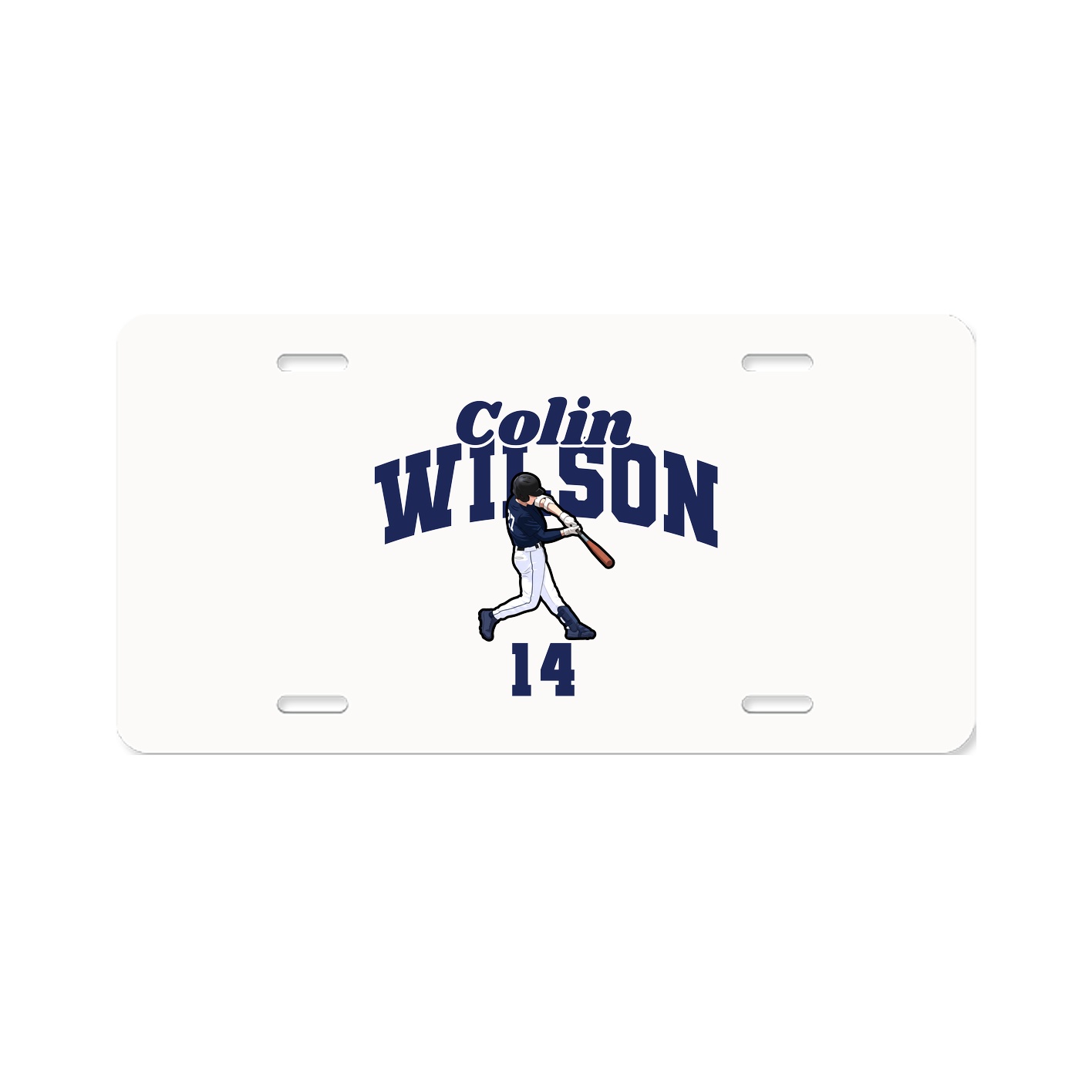 License Plate — Signature Arch in Classic