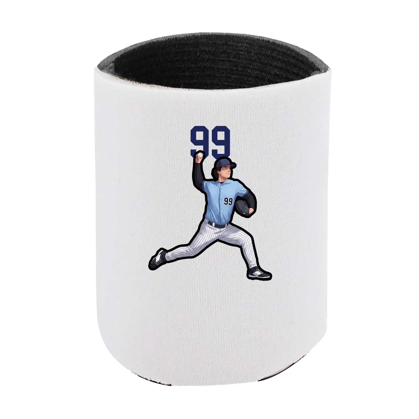 Can Holder — Number Top in White