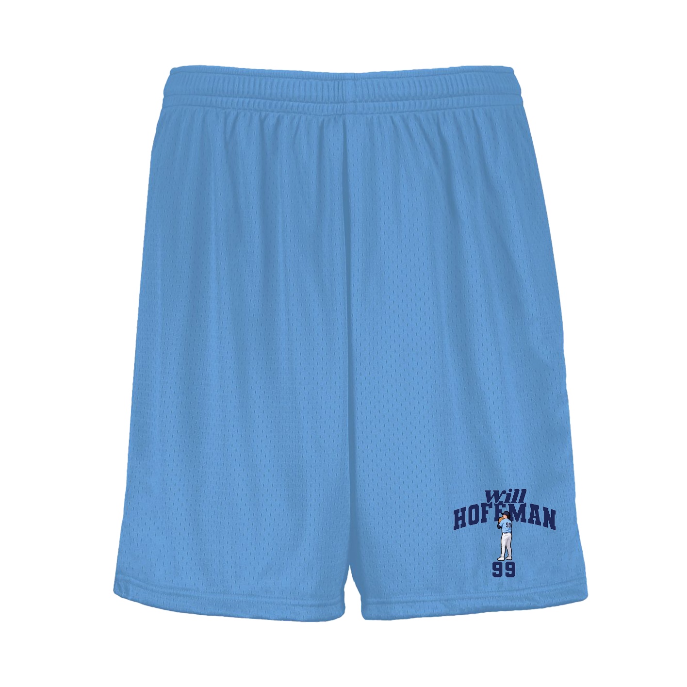 Shorts — Signature Arch in Light Blue