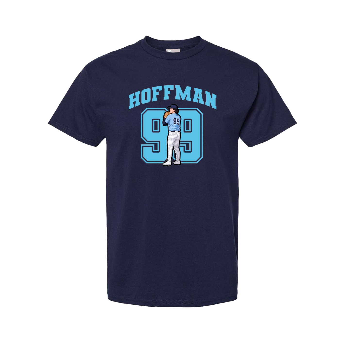 Tee — Number in Navy