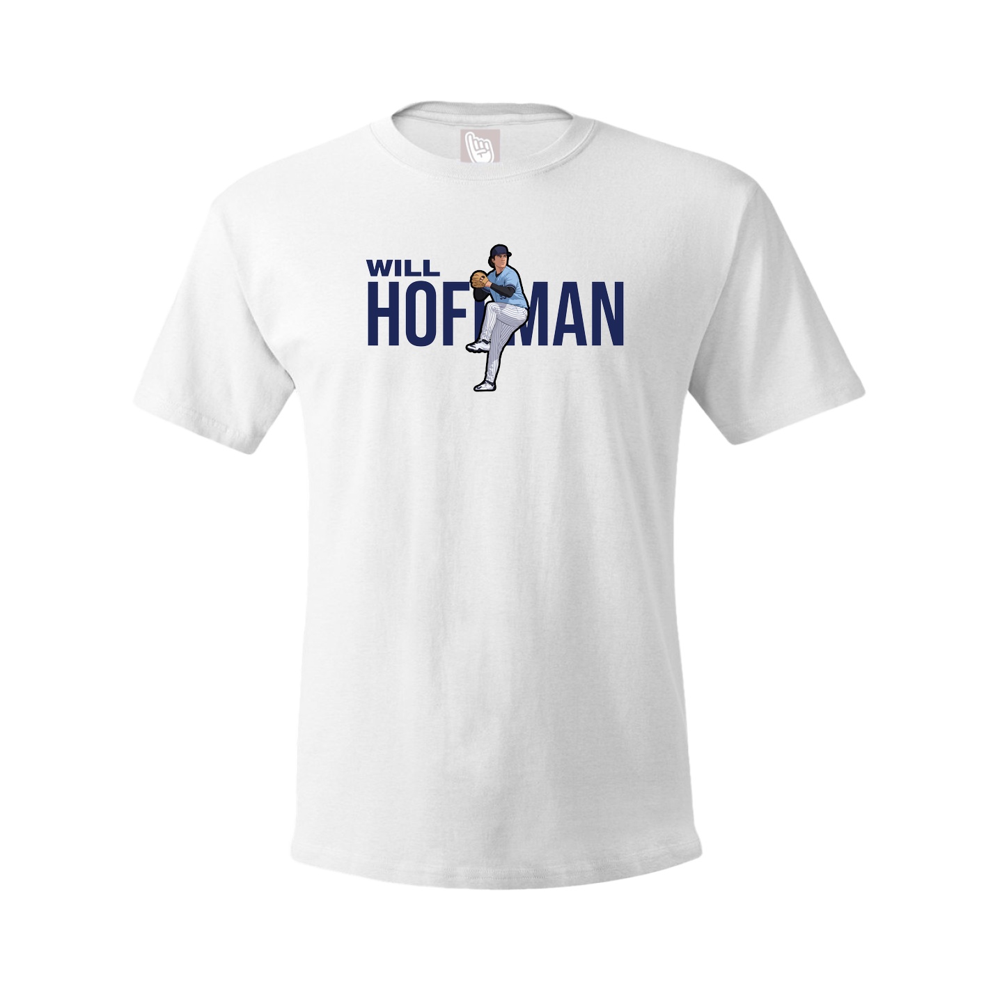 Youth Tee — Player Name in White