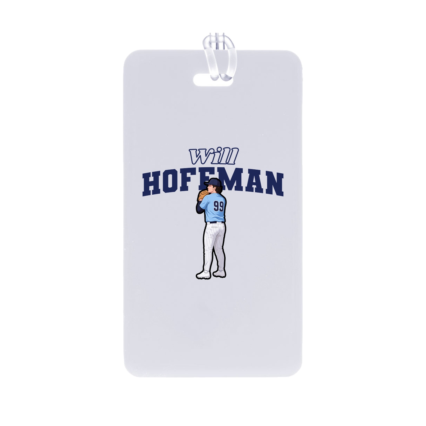 Bag Tag — Name Arch in Classic