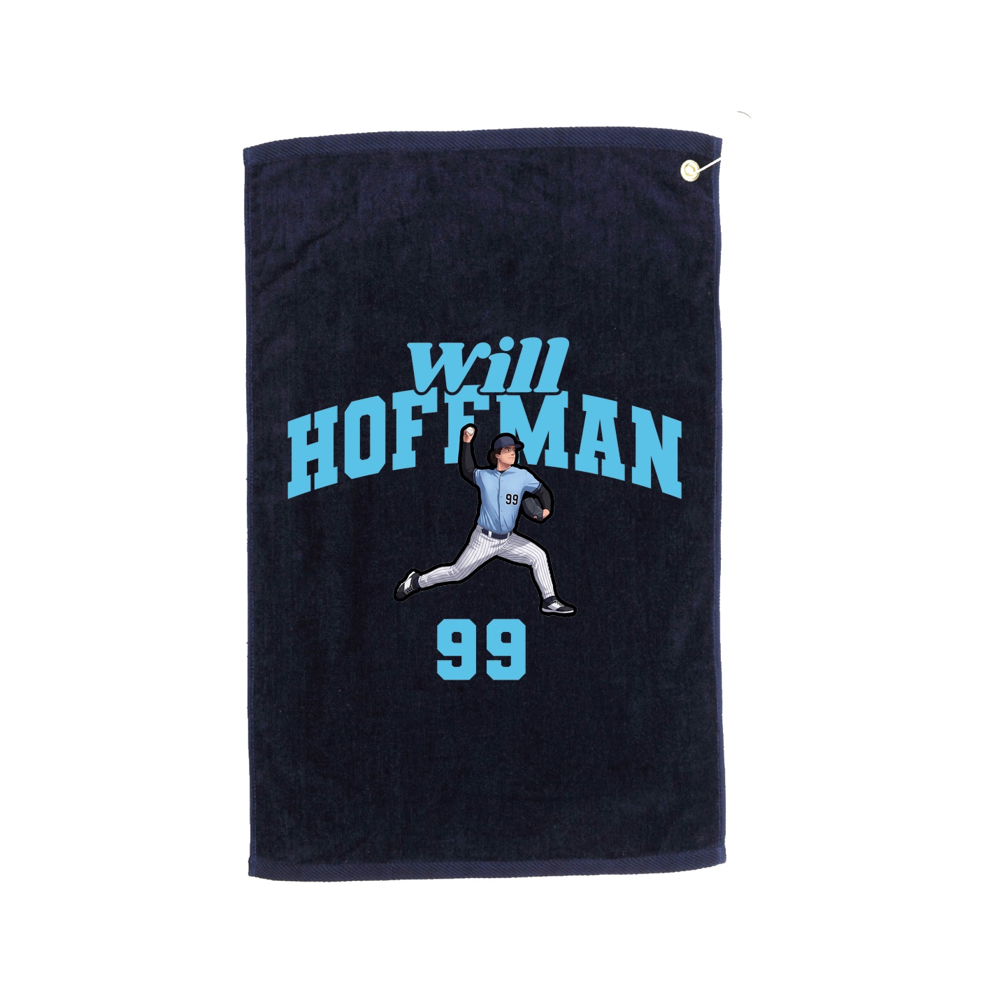 Golf Towel — Signature Arch in Navy