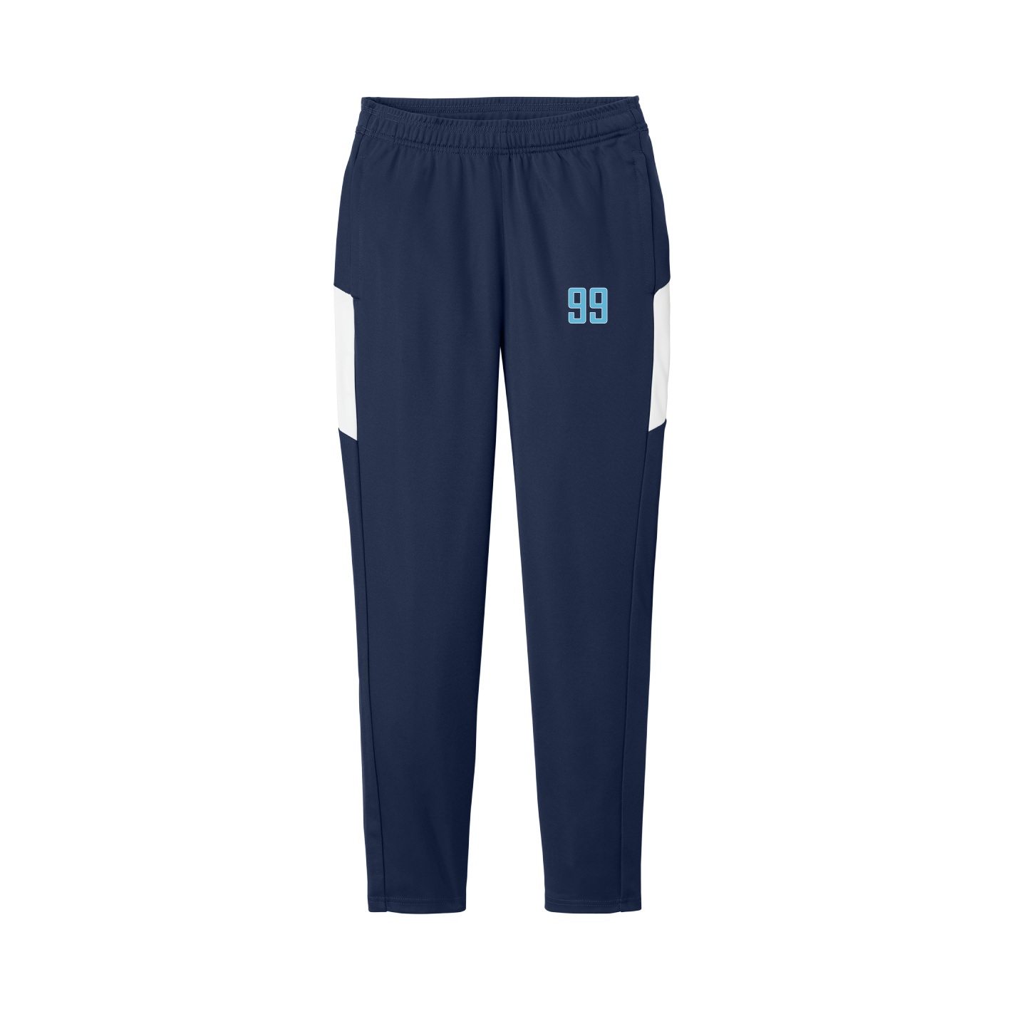 Women's Team Travel Pant — Front Shirsy in Navy/White