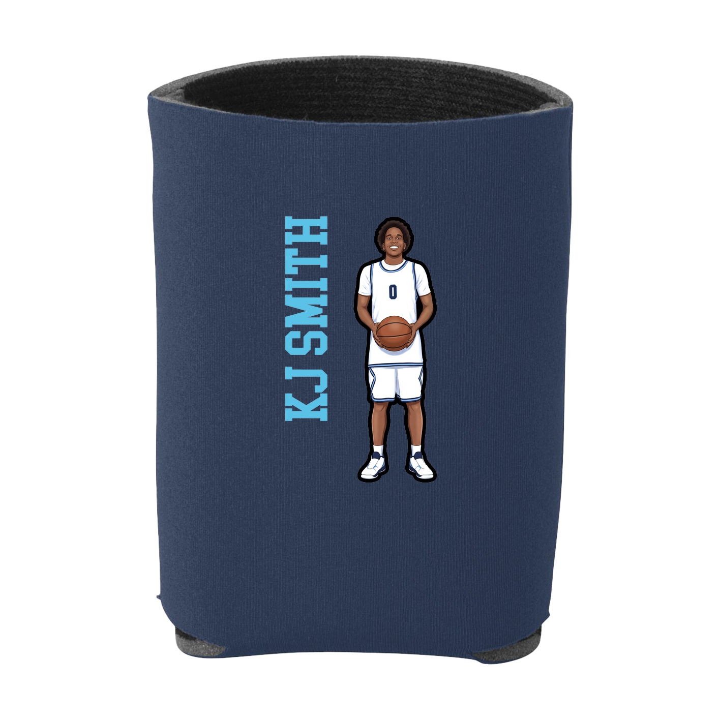 Can Holder — Name Vertical in Navy