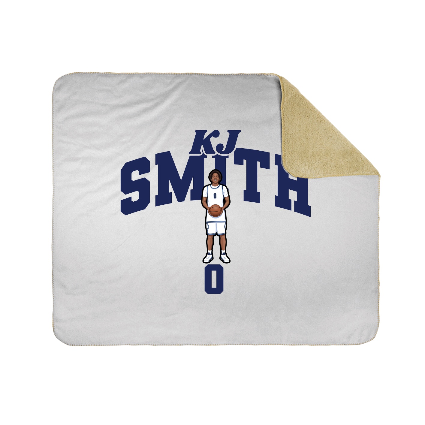 Throw Blanket — Signature Arch in White