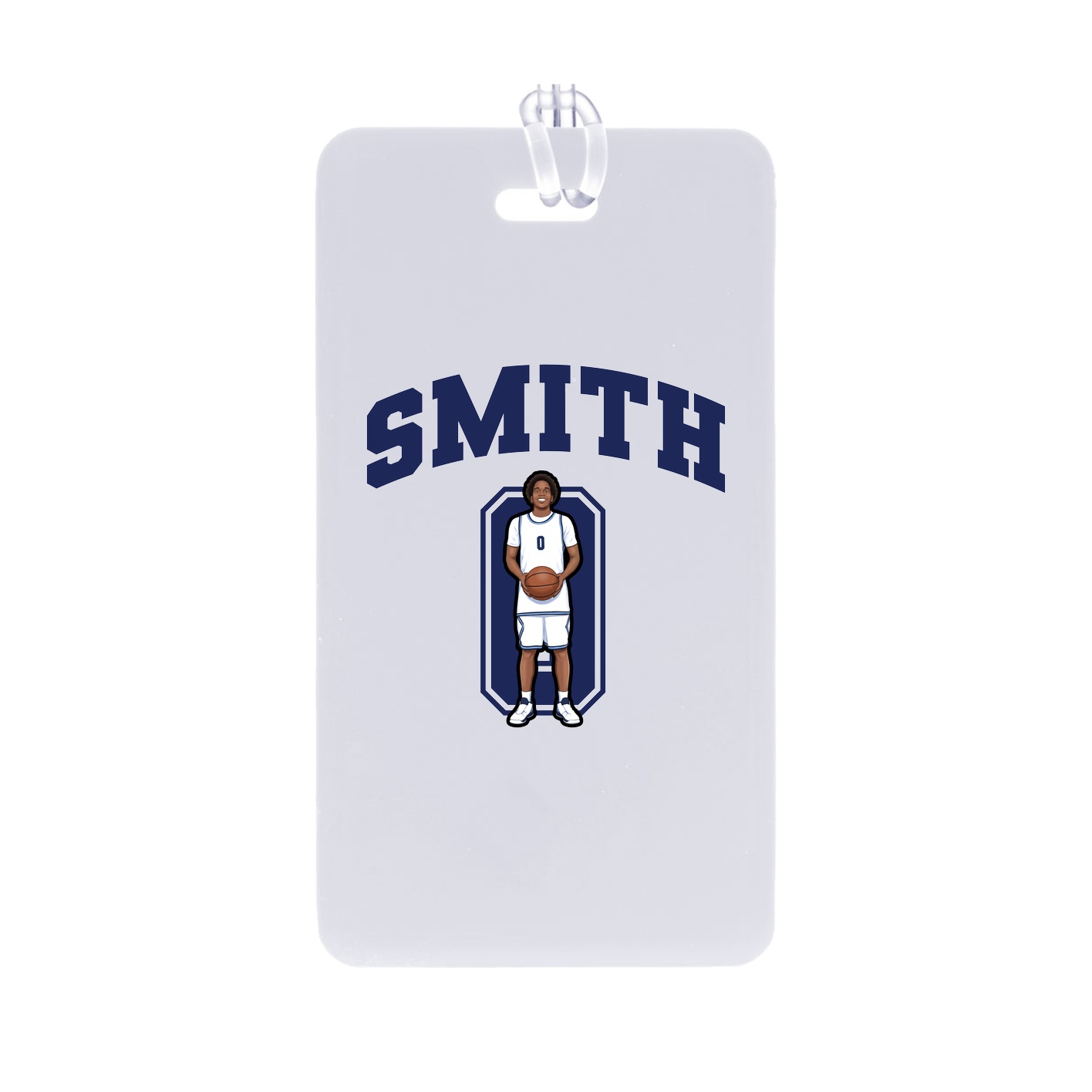 Bag Tag — Number in Classic