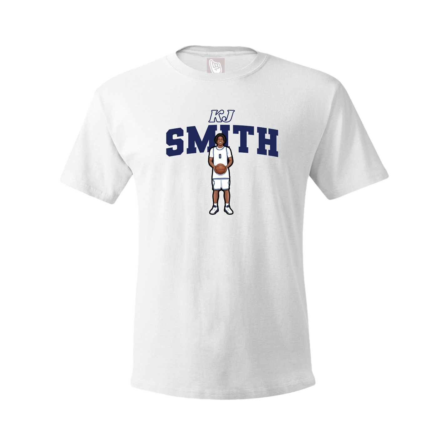 Tee — Name Arch in White