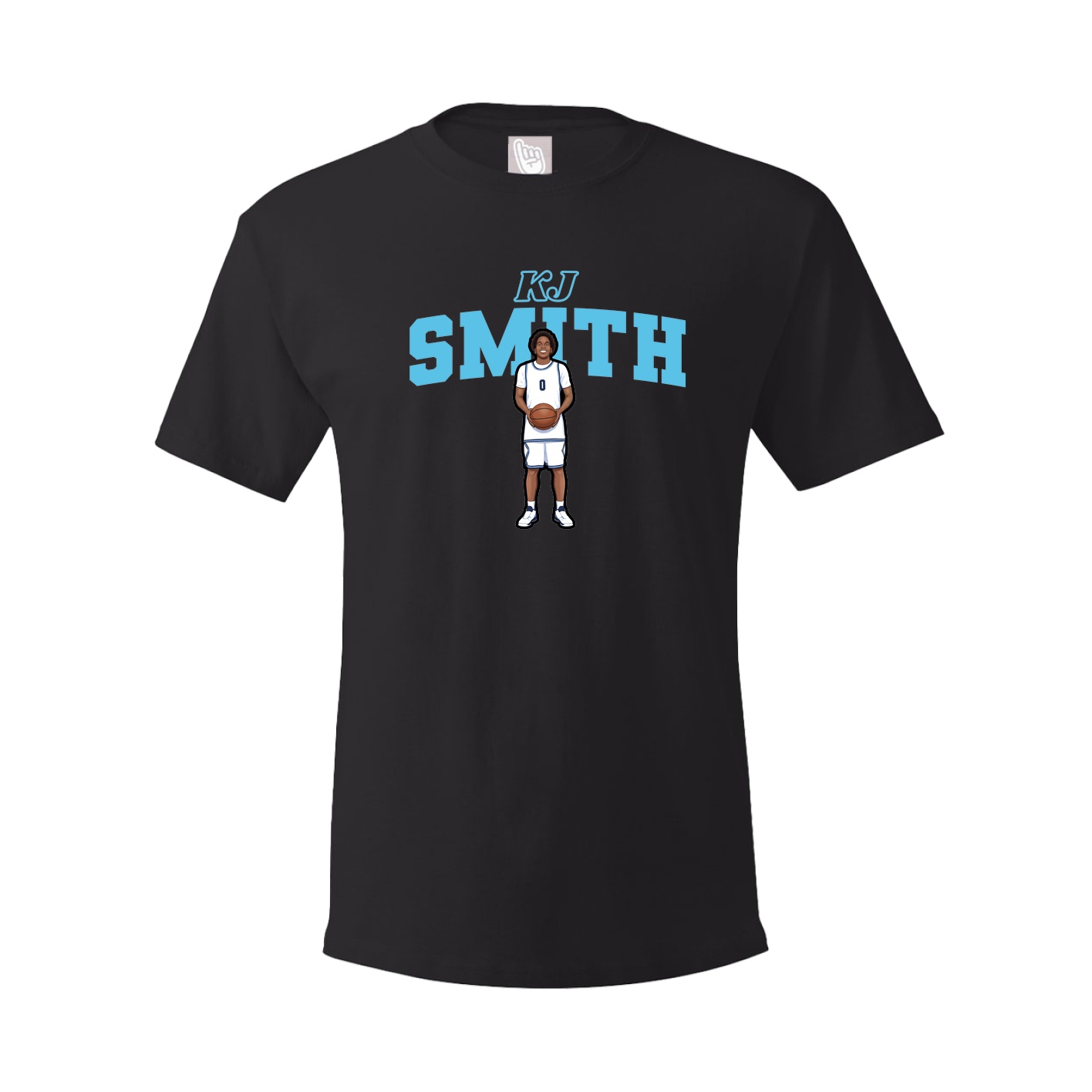 Youth Tee — Name Arch in Black