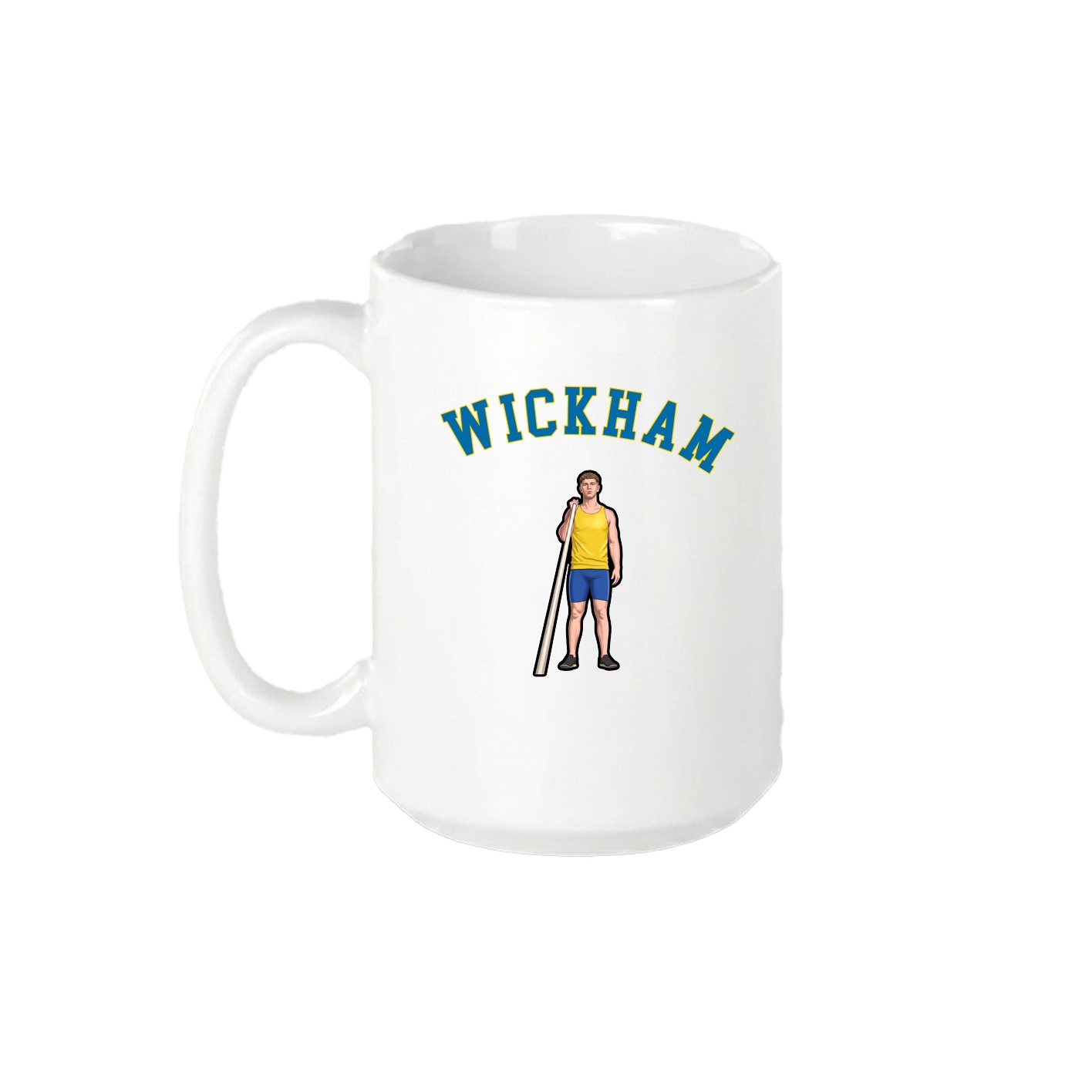 15oz Coffee Mug — Shirsey Arch in White