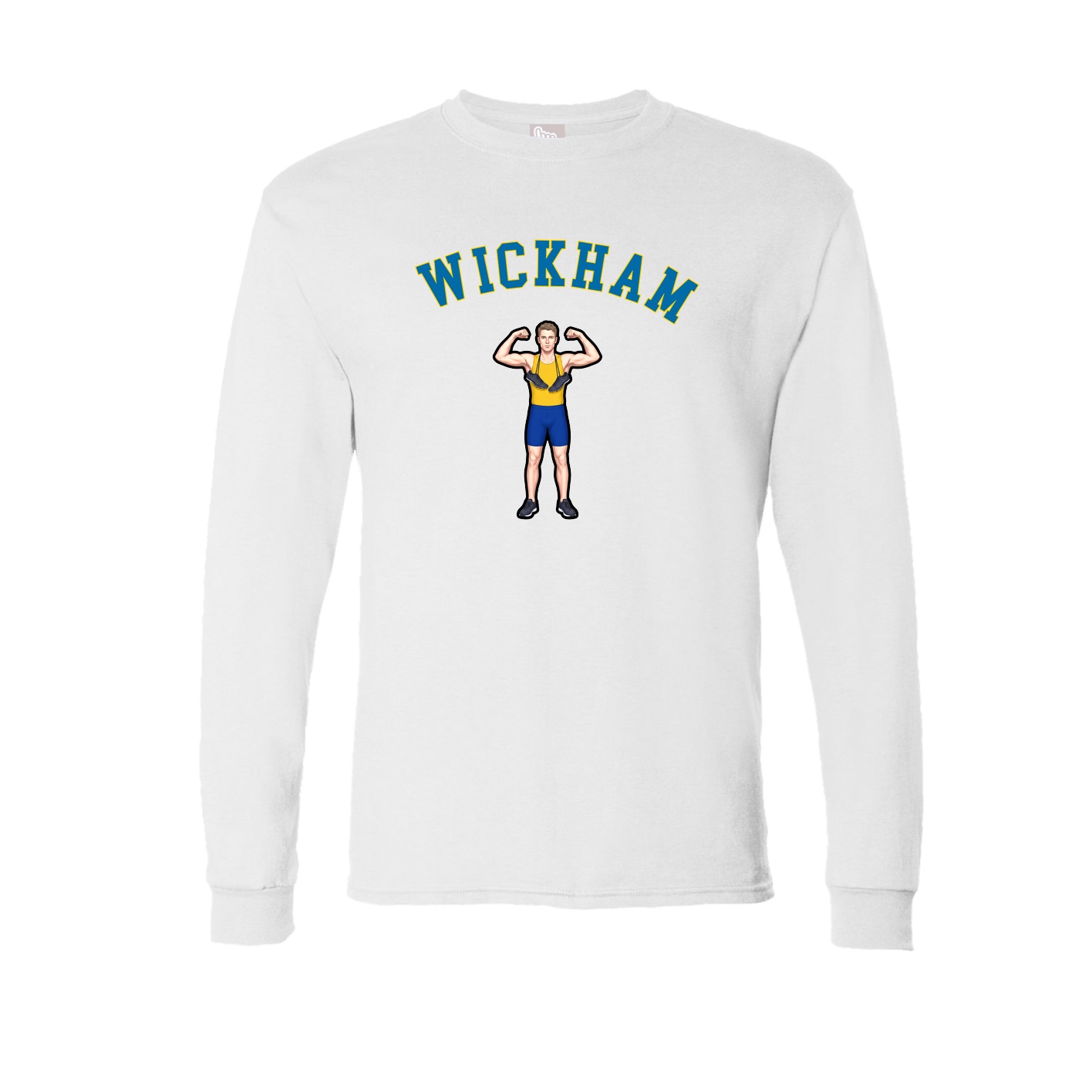 Long Sleeve Tee — Shirsey Arch in White