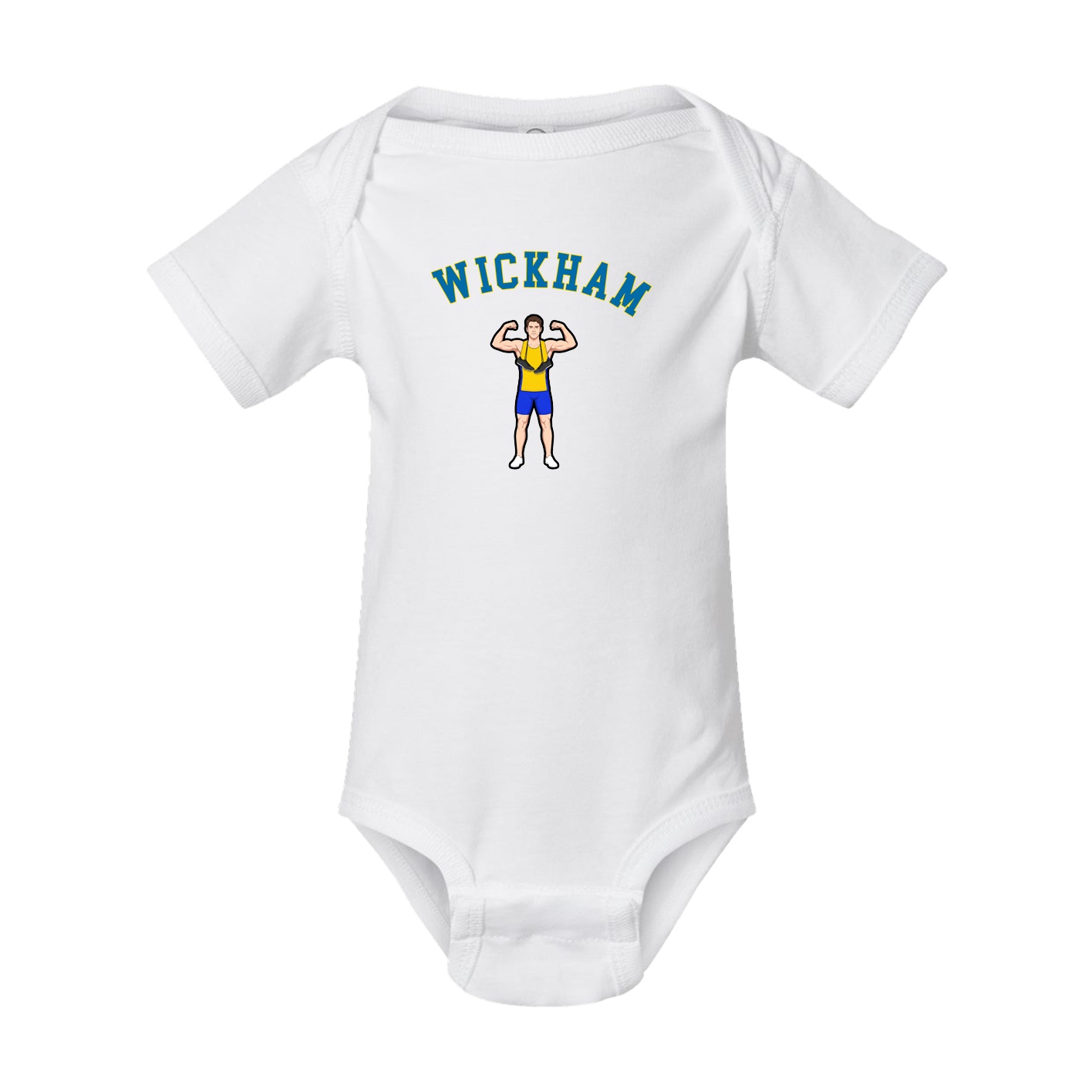 Baby Onesie — Shirsey Arch in White