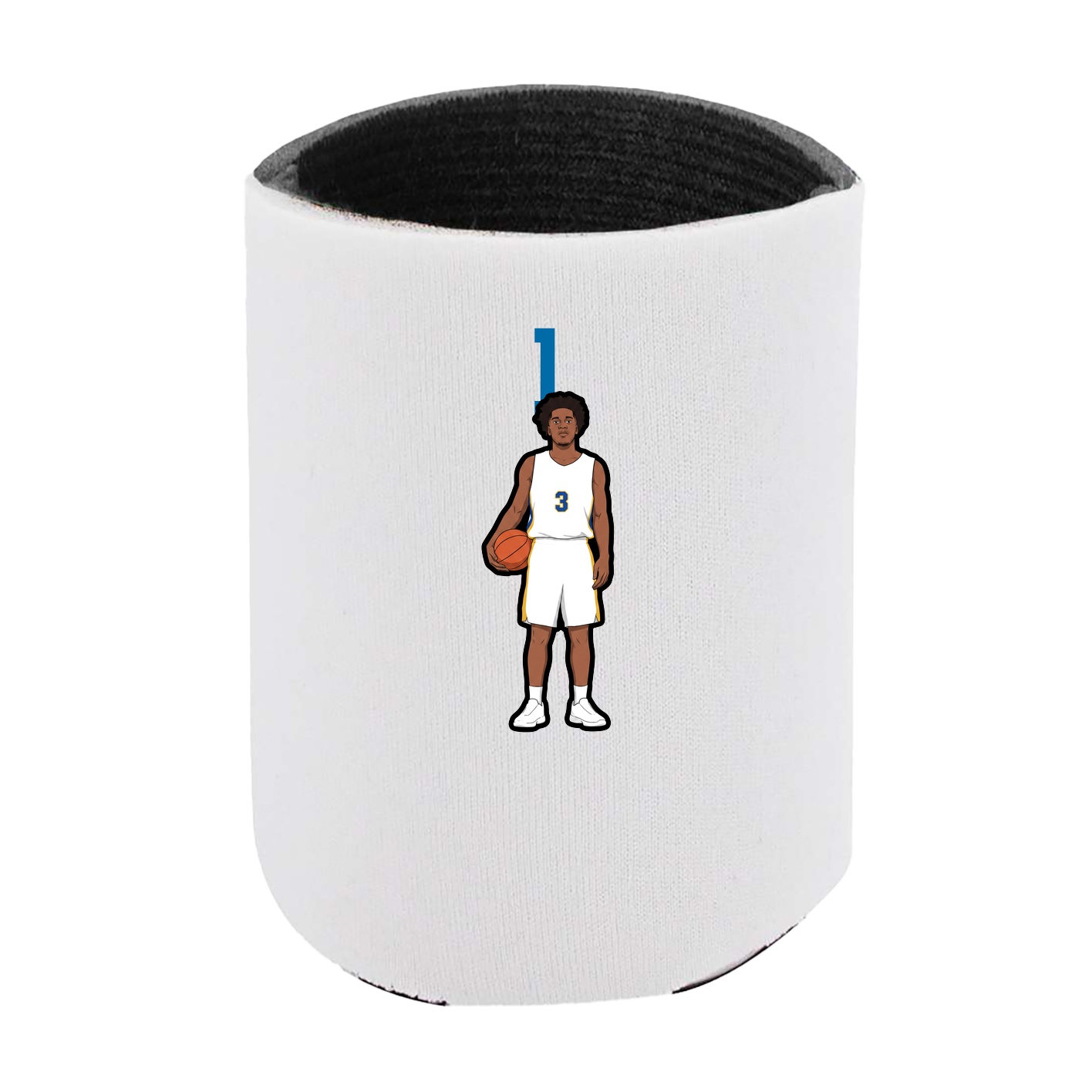 Can Holder — Number Top in White