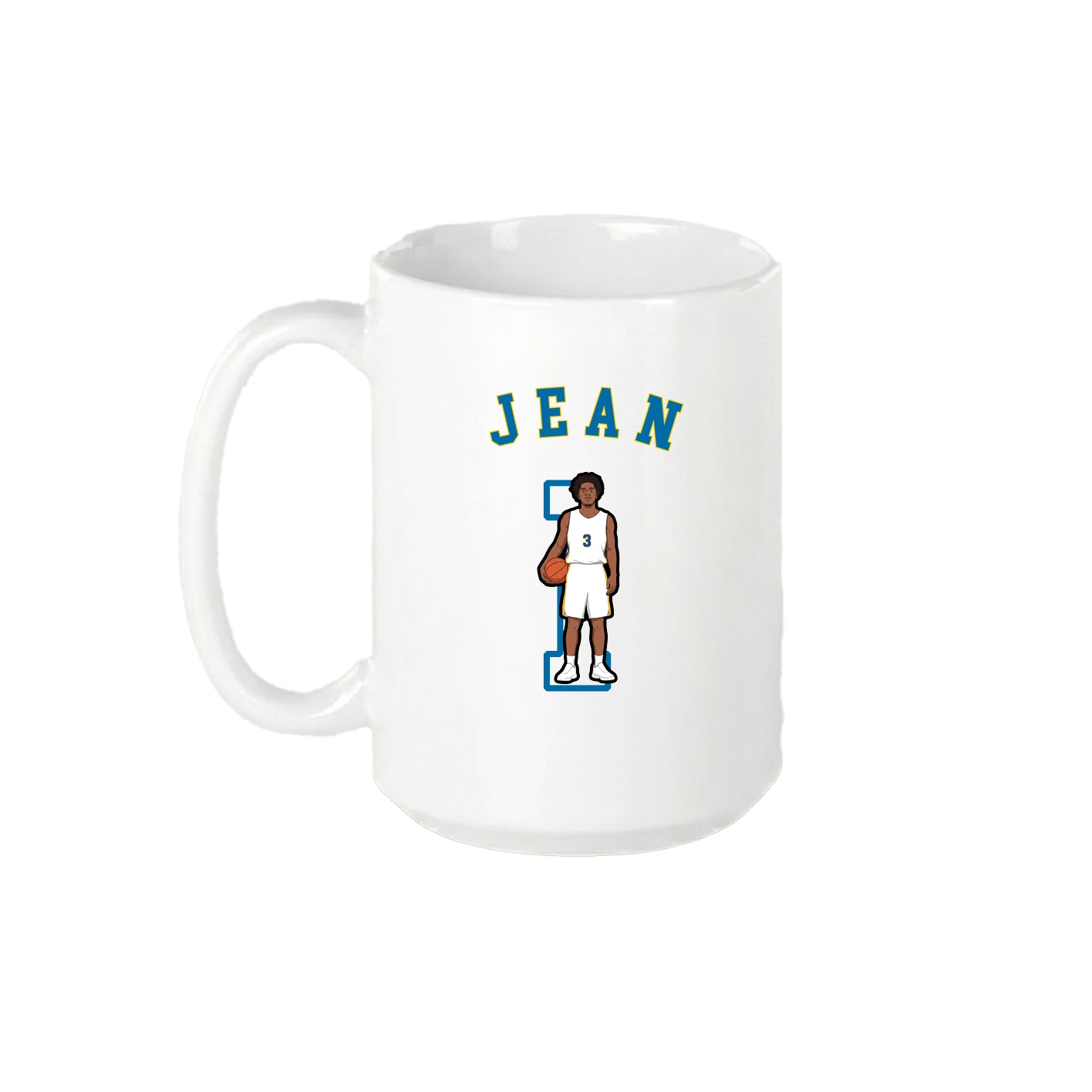 15oz Coffee Mug — Shirsey Arch in White