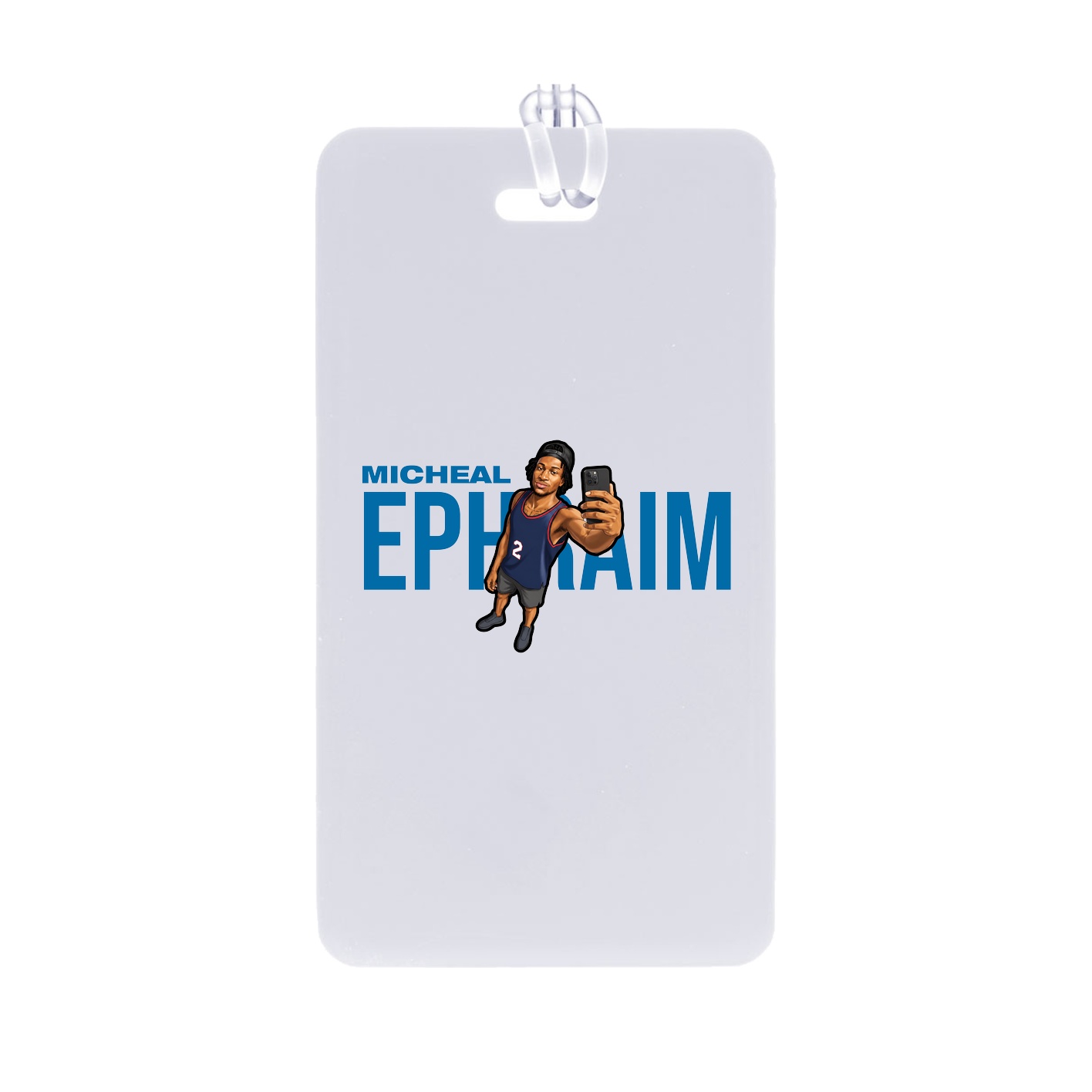 Bag Tag — Player Name in Classic