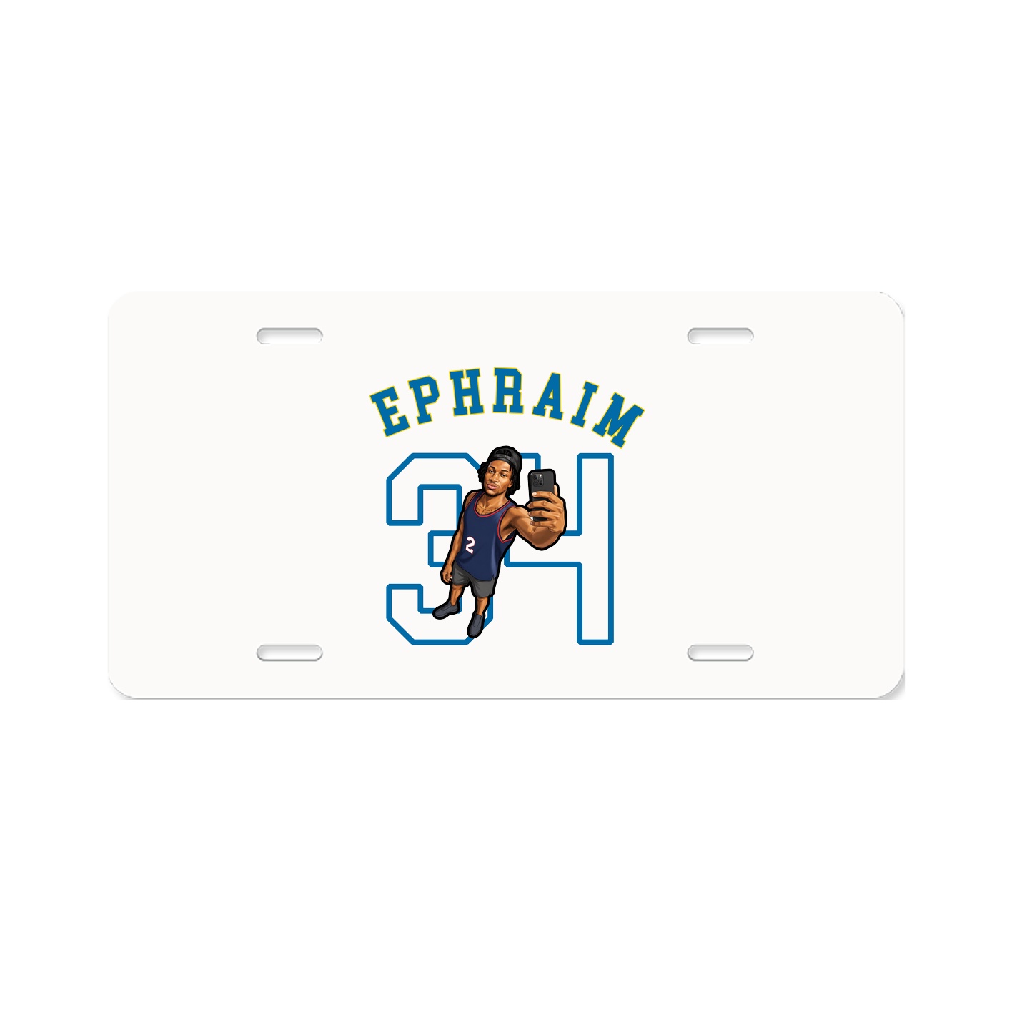 License Plate — Shirsey Arch in Classic
