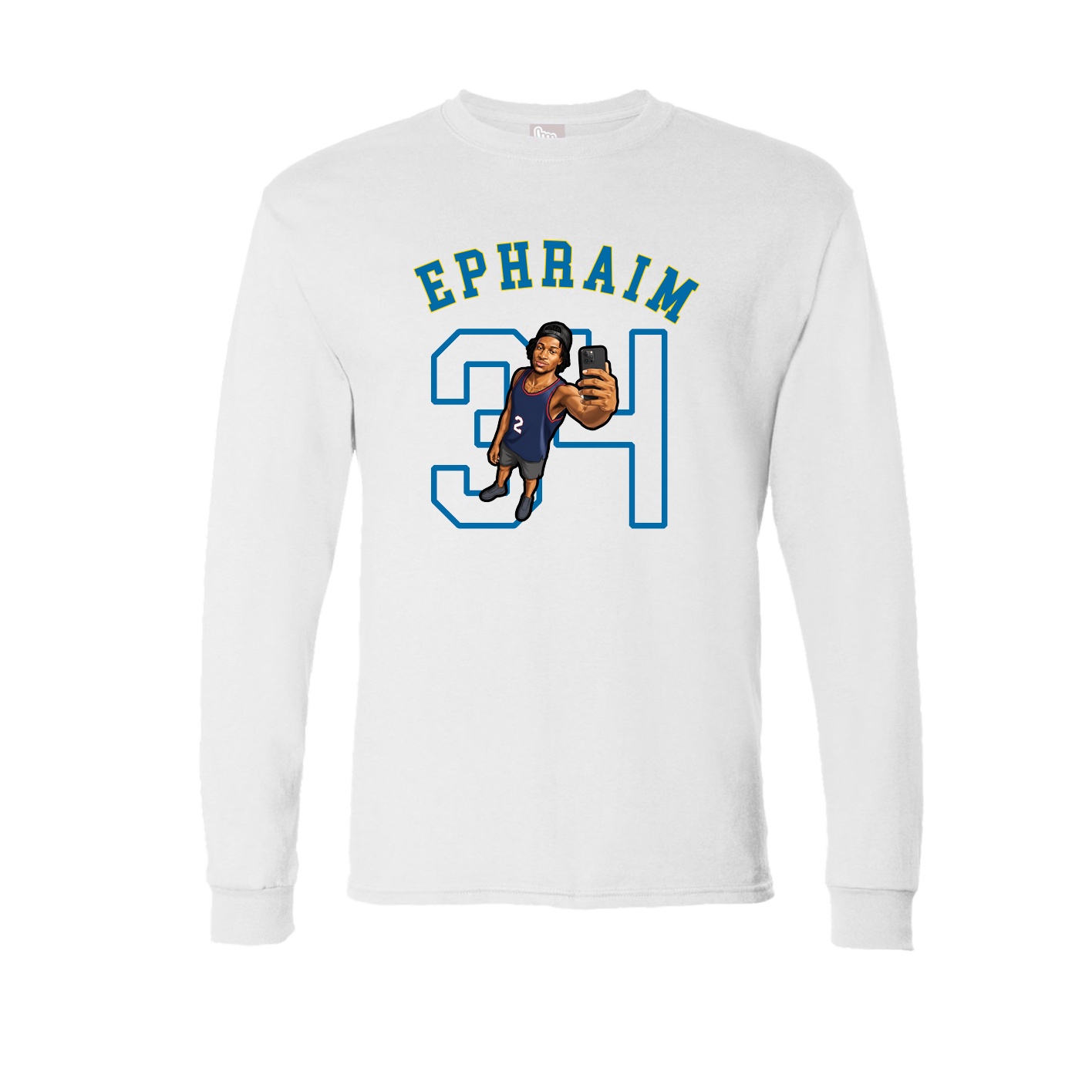 Long Sleeve Tee — Shirsey Arch in White