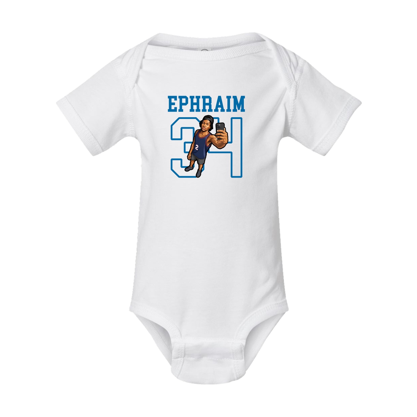 Baby Onesie — Shirsey in White