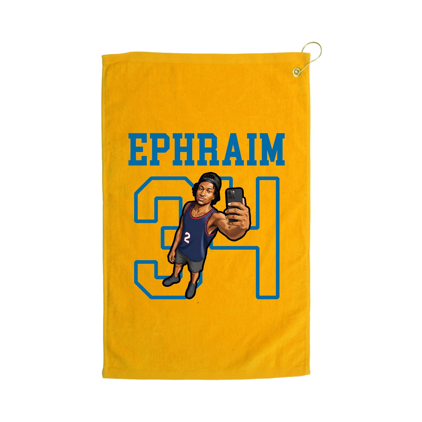 Golf Towel — Shirsey in Gold