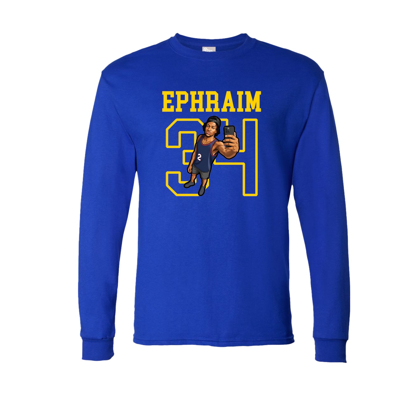 Long Sleeve Tee — Shirsey in Royal