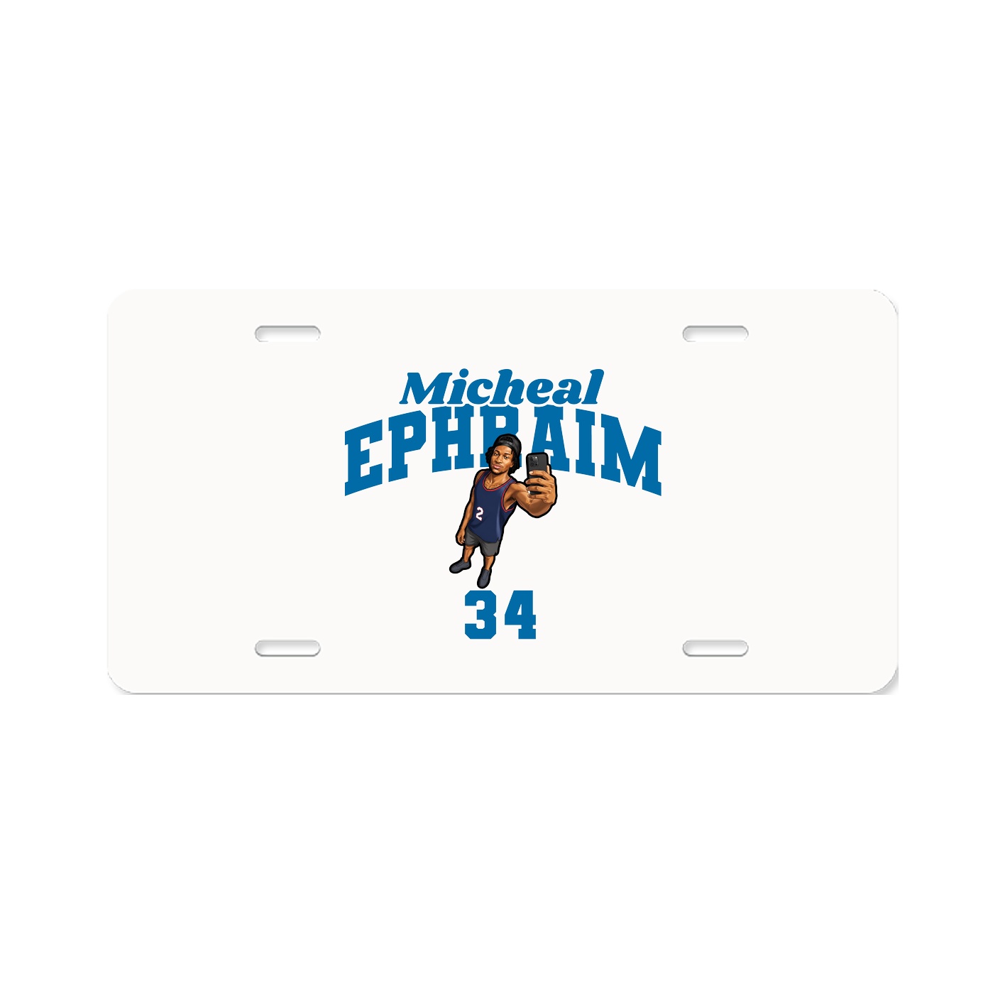 License Plate — Signature Arch in Classic