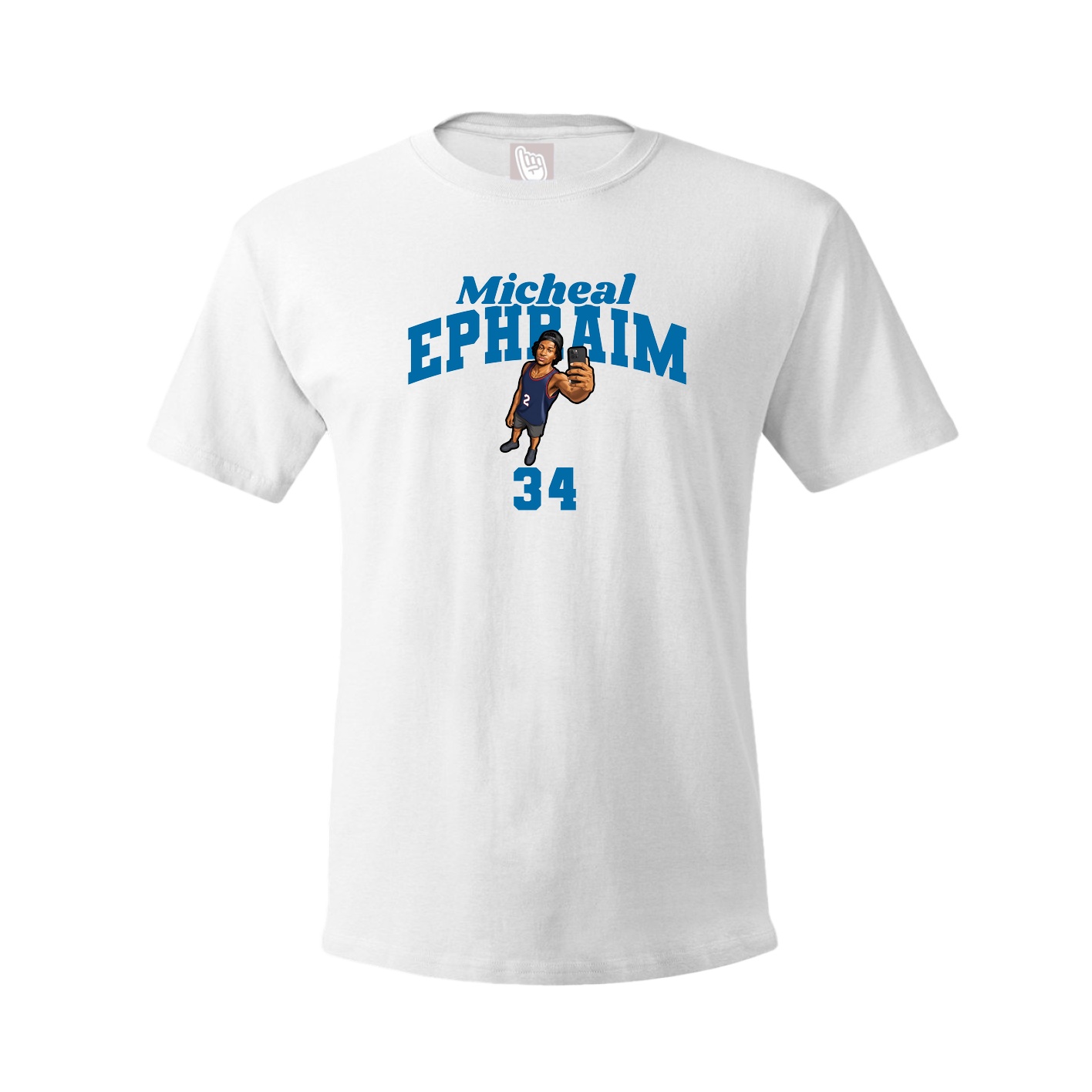 Youth Tee — Signature Arch in White