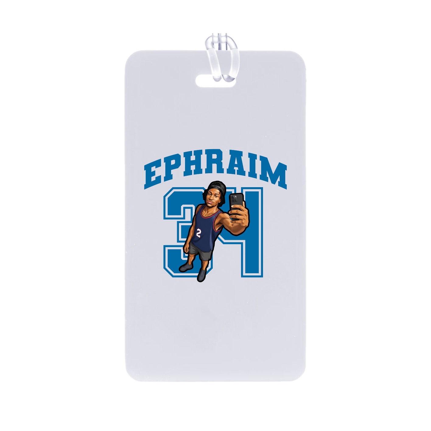 Bag Tag — Number in Classic