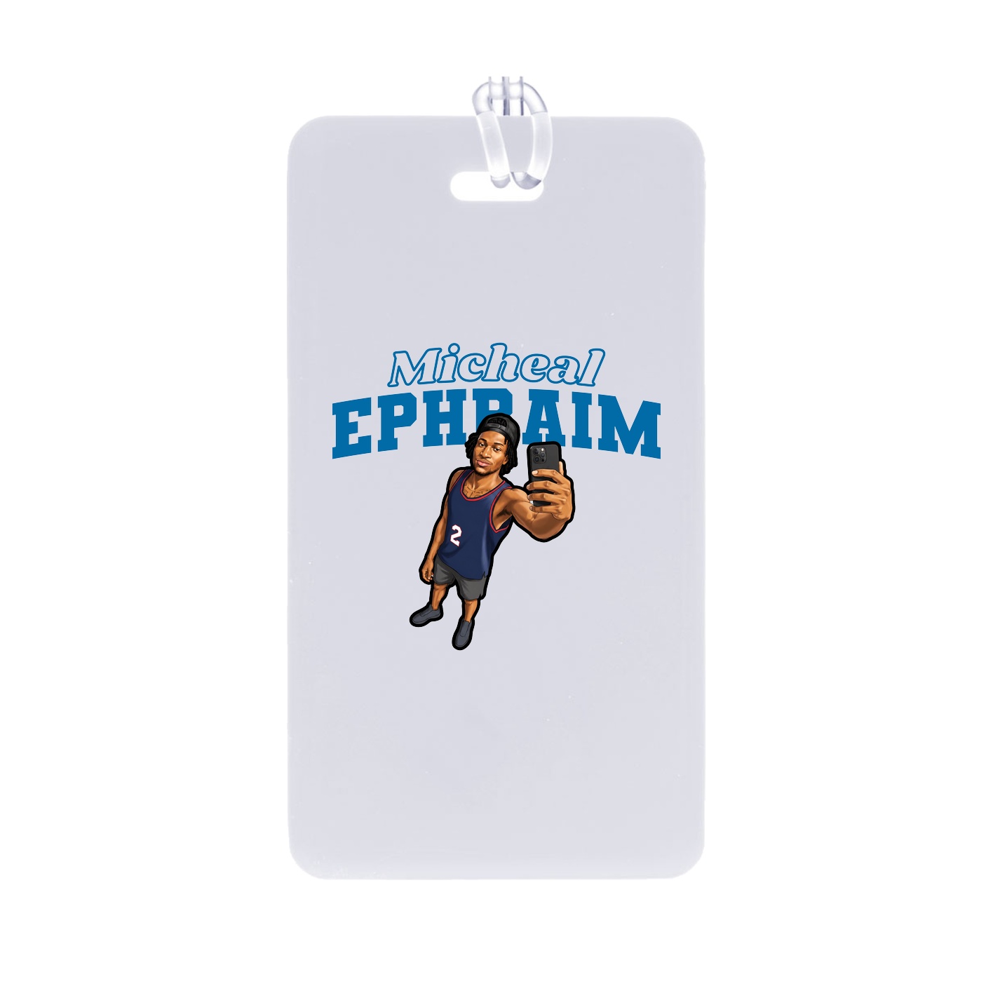 Bag Tag — Name Arch in Classic