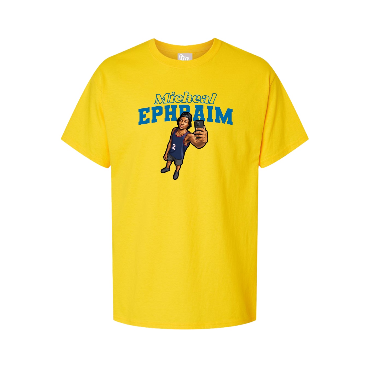 Tee — Name Arch in Gold