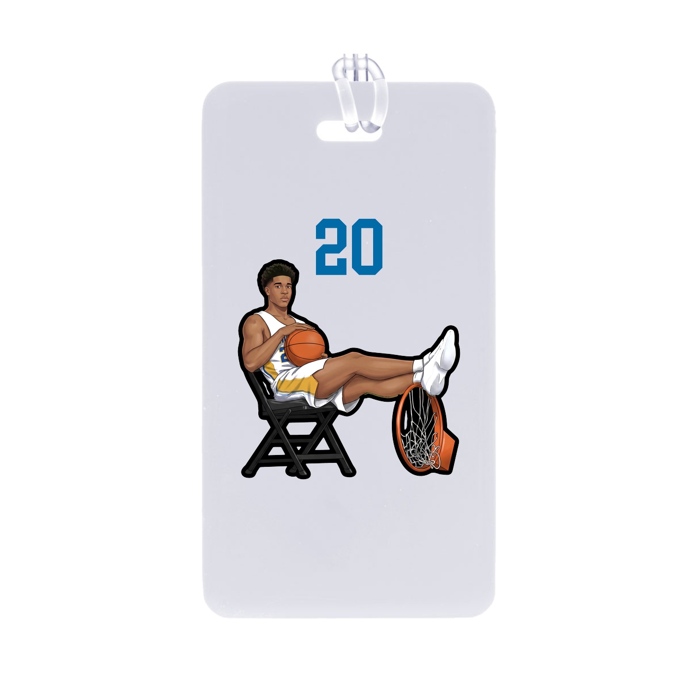 Bag Tag — Number Top in Classic