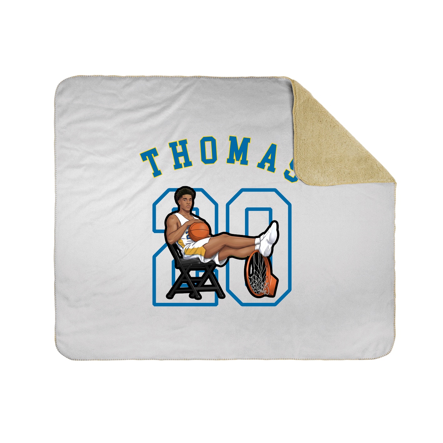 Throw Blanket — Shirsey Arch in White