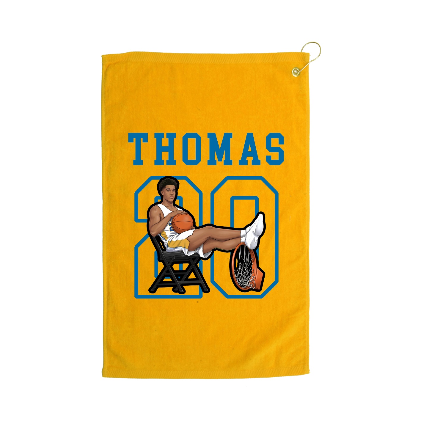 Golf Towel — Shirsey in Gold