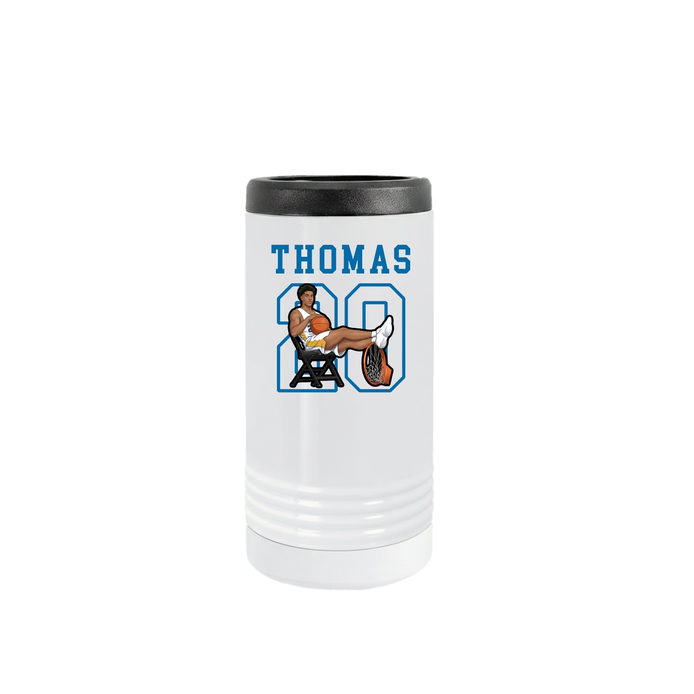Slim Beverage Holder — Shirsey in White