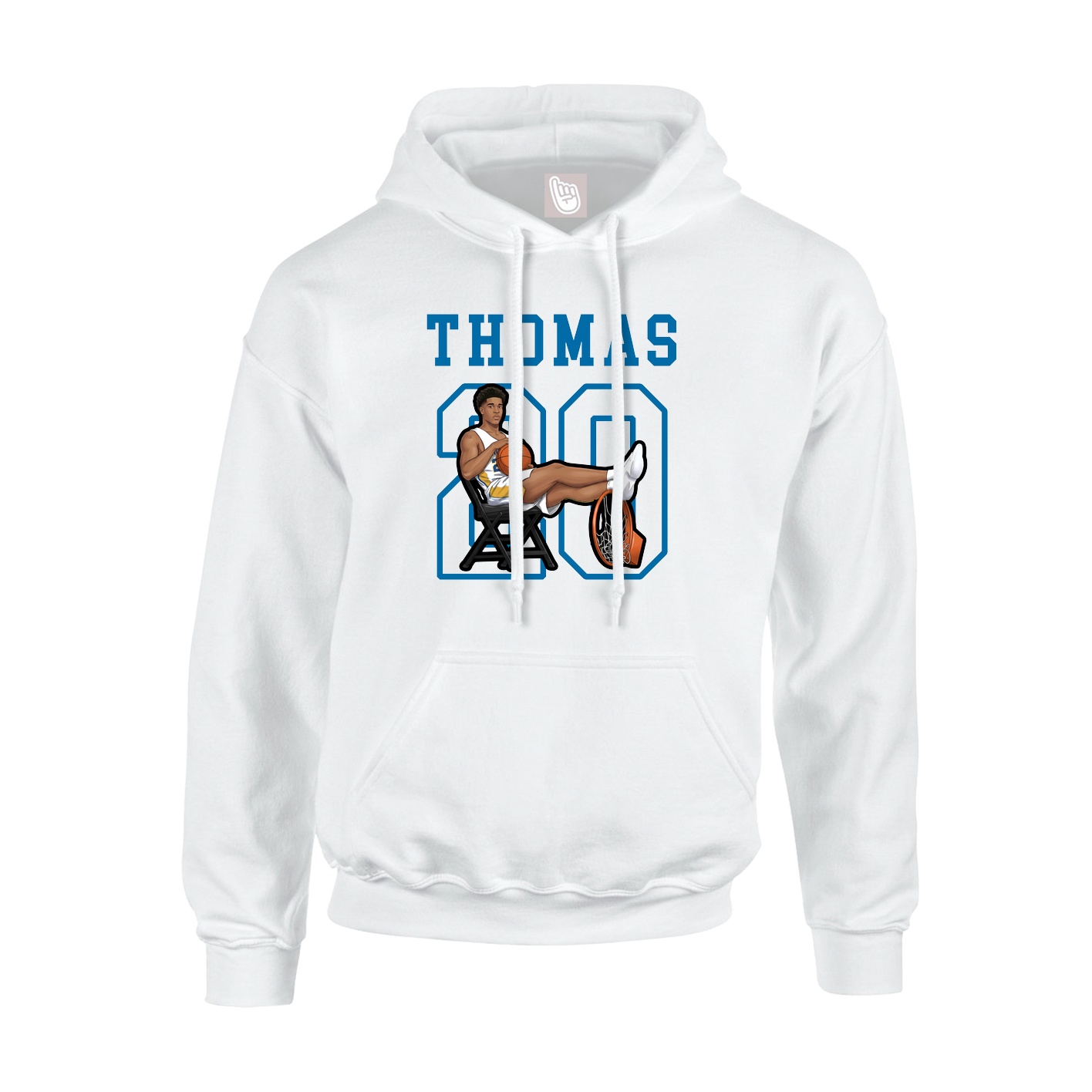 Youth Hoodie — Shirsey in White