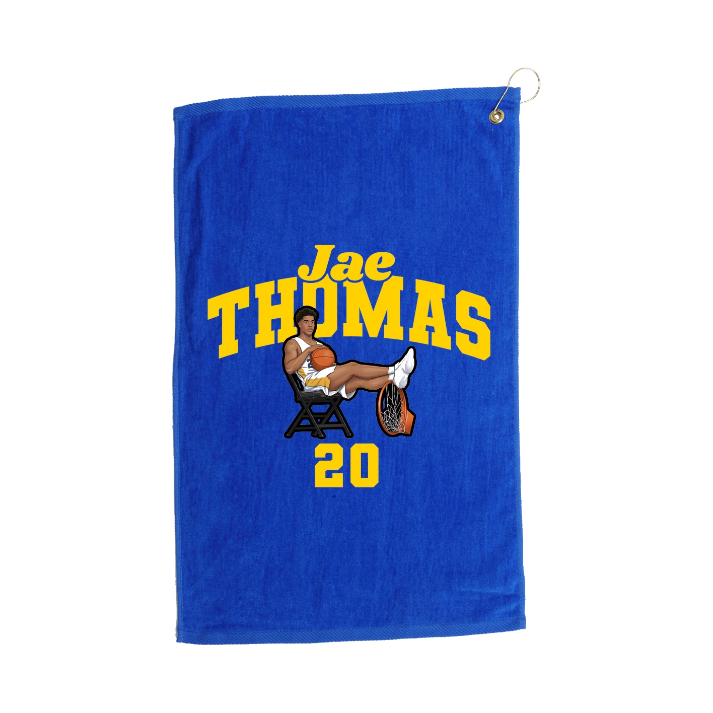 Golf Towel — Signature Arch in Royal