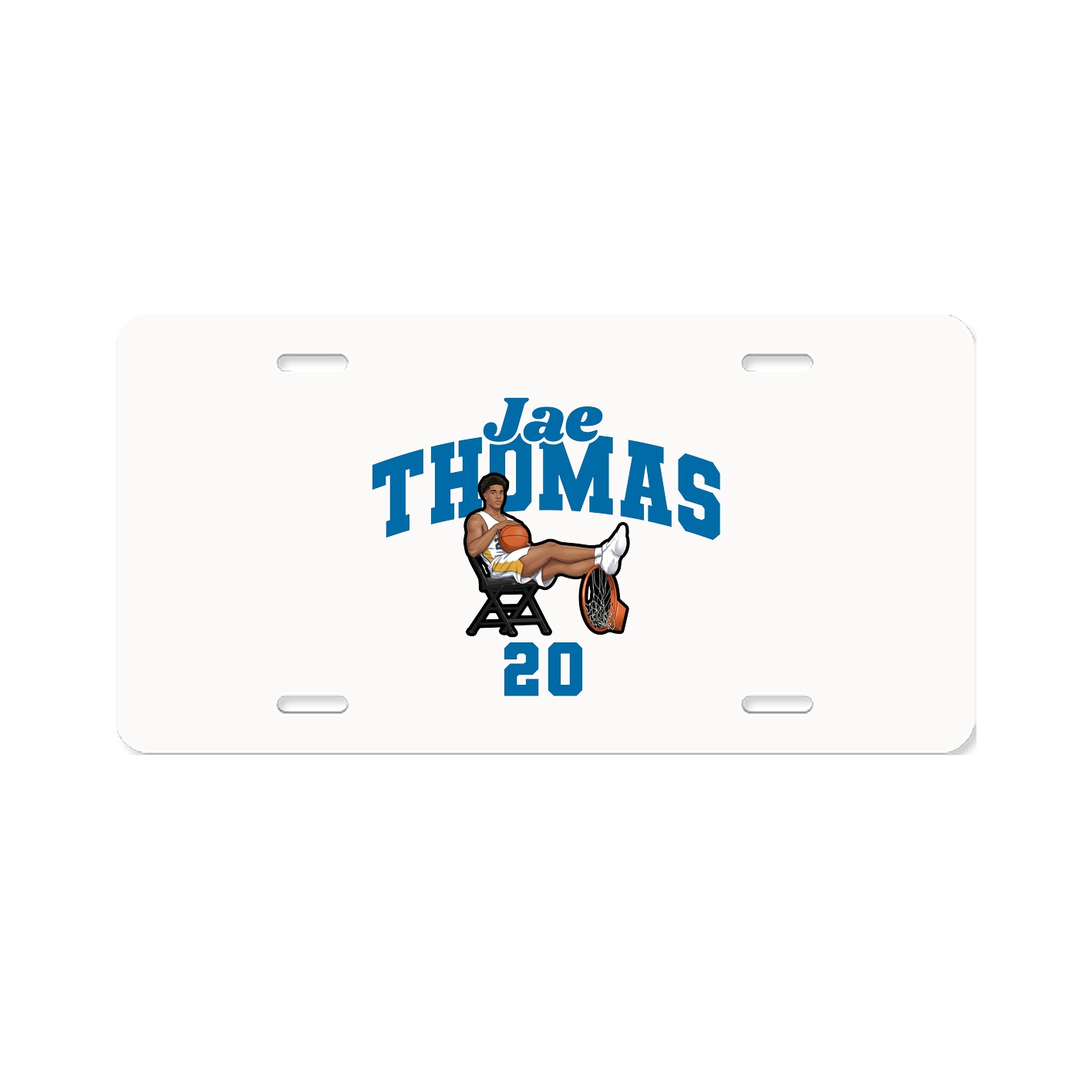 License Plate — Signature Arch in Classic