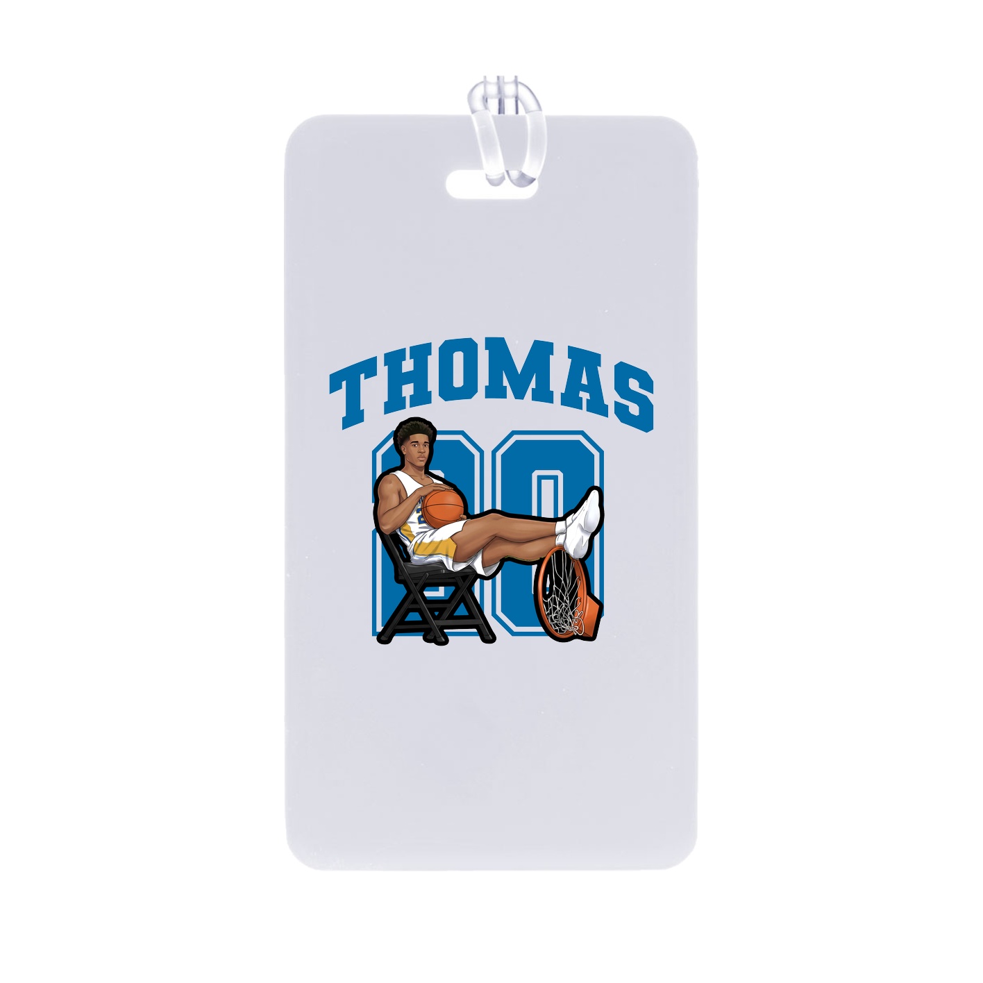 Bag Tag — Number in Classic