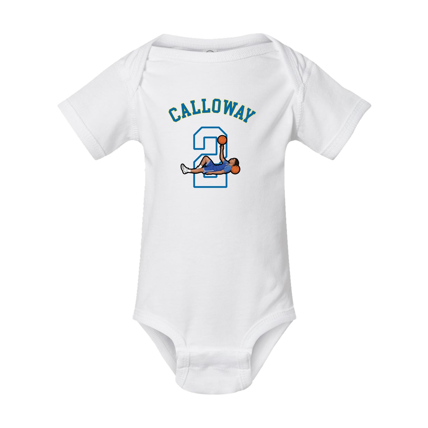 Baby Onesie — Shirsey Arch in White